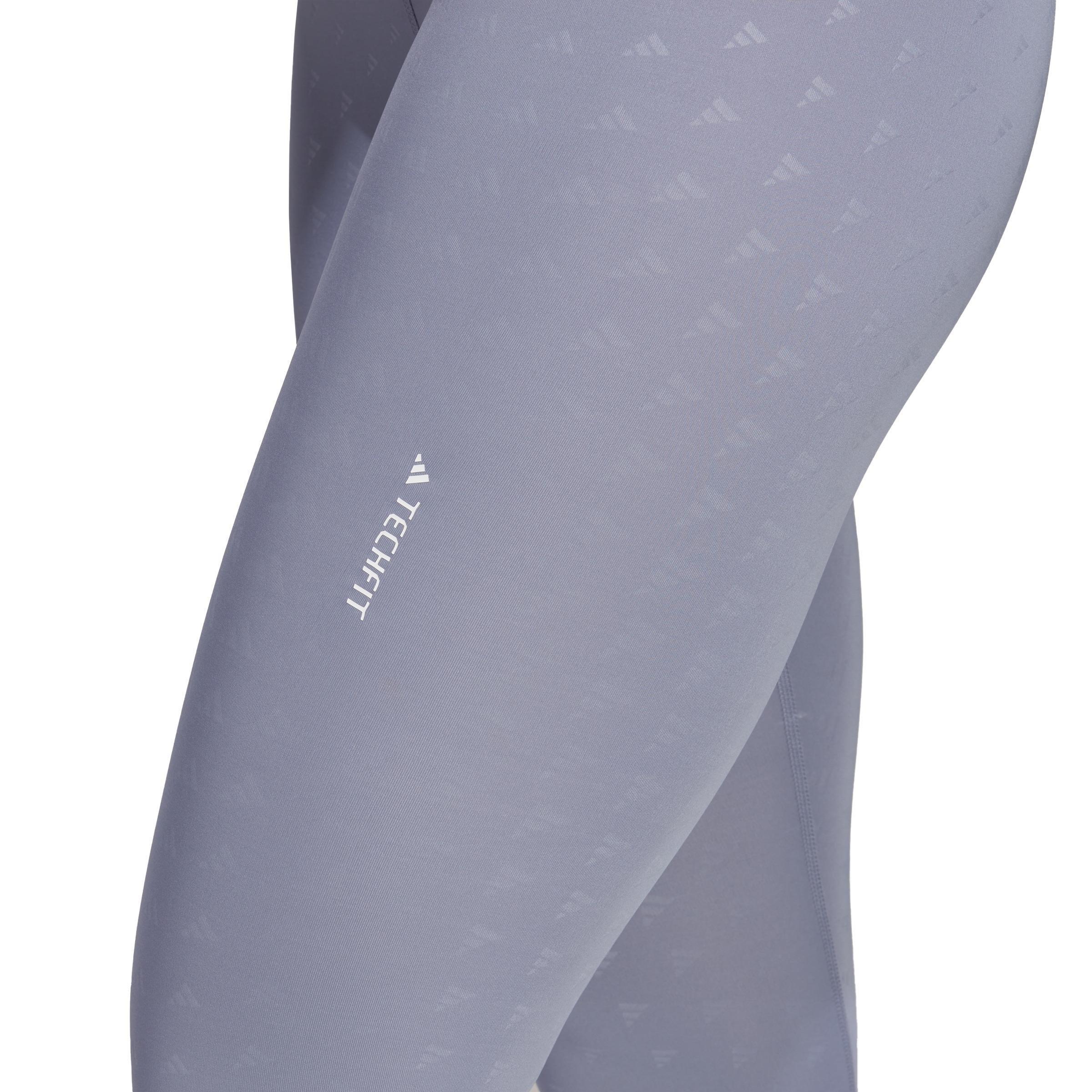 Techfit Brand Love 7/8 Leggings, Purple, A901_ONE, large image number 4