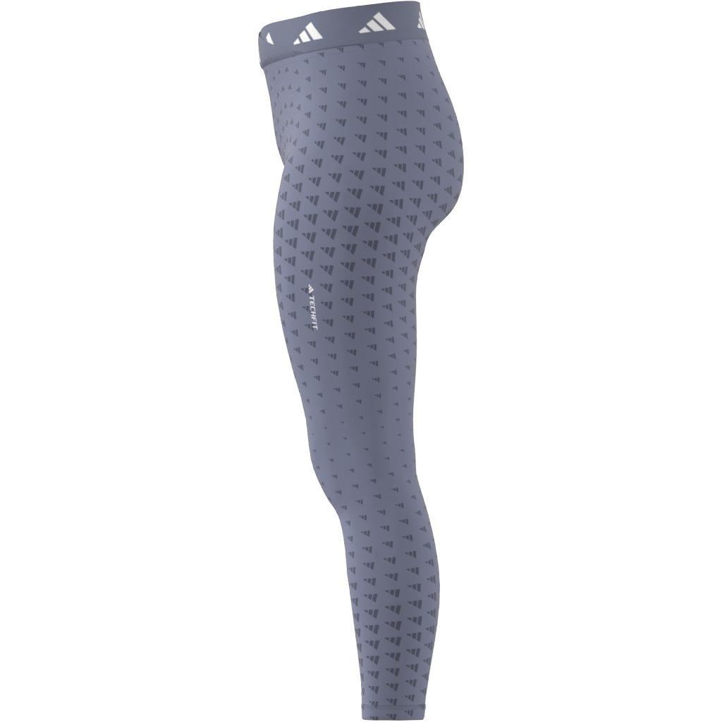 Techfit Brand Love 7/8 Leggings, Purple, A901_ONE, large image number 10