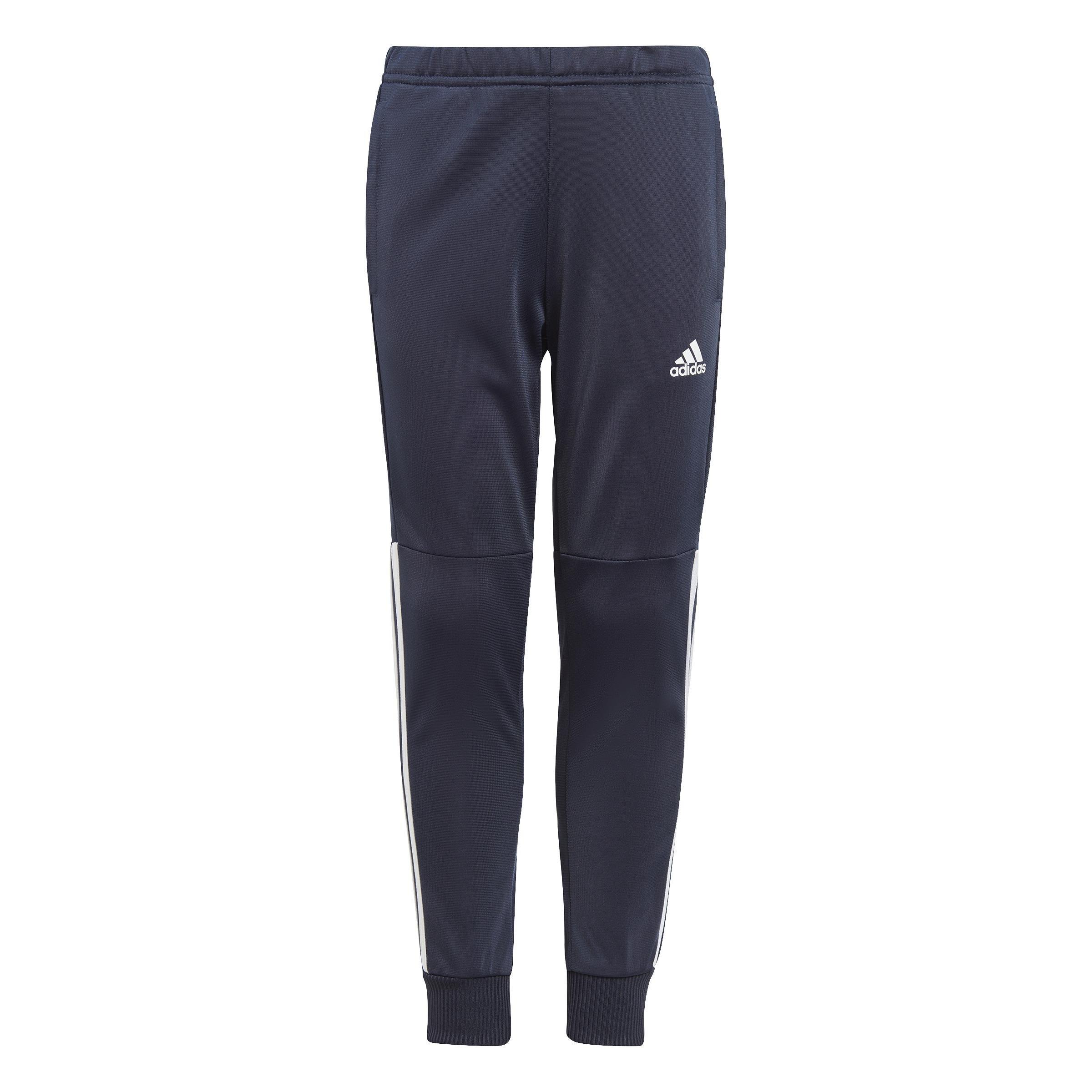 Unisex Kids Tiberio 3-Stripes Colorblock Shiny Track Suit, Blue, A901_ONE, large image number 12