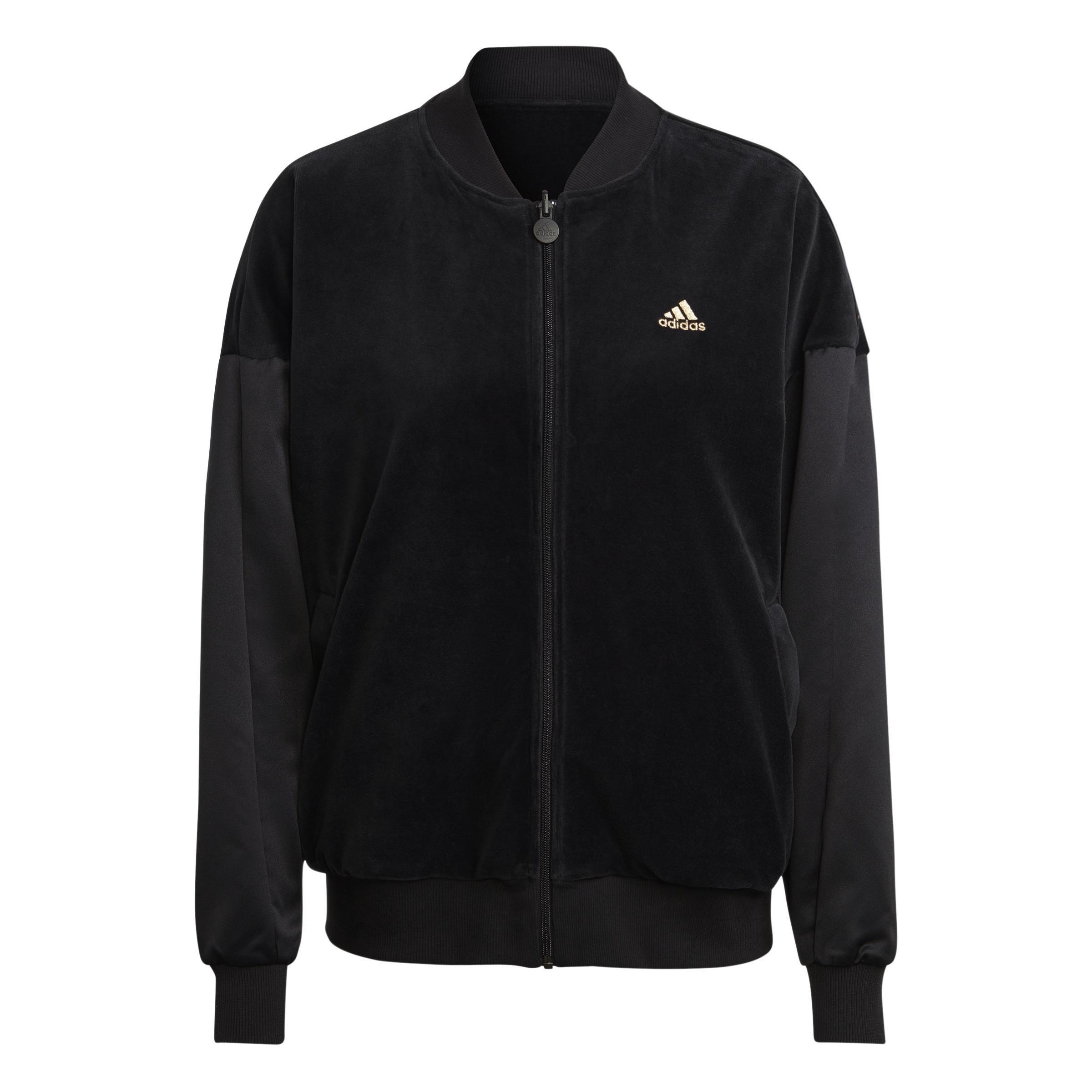 Embossed Monogram Reversible Jacket, Black, , large image number 0
