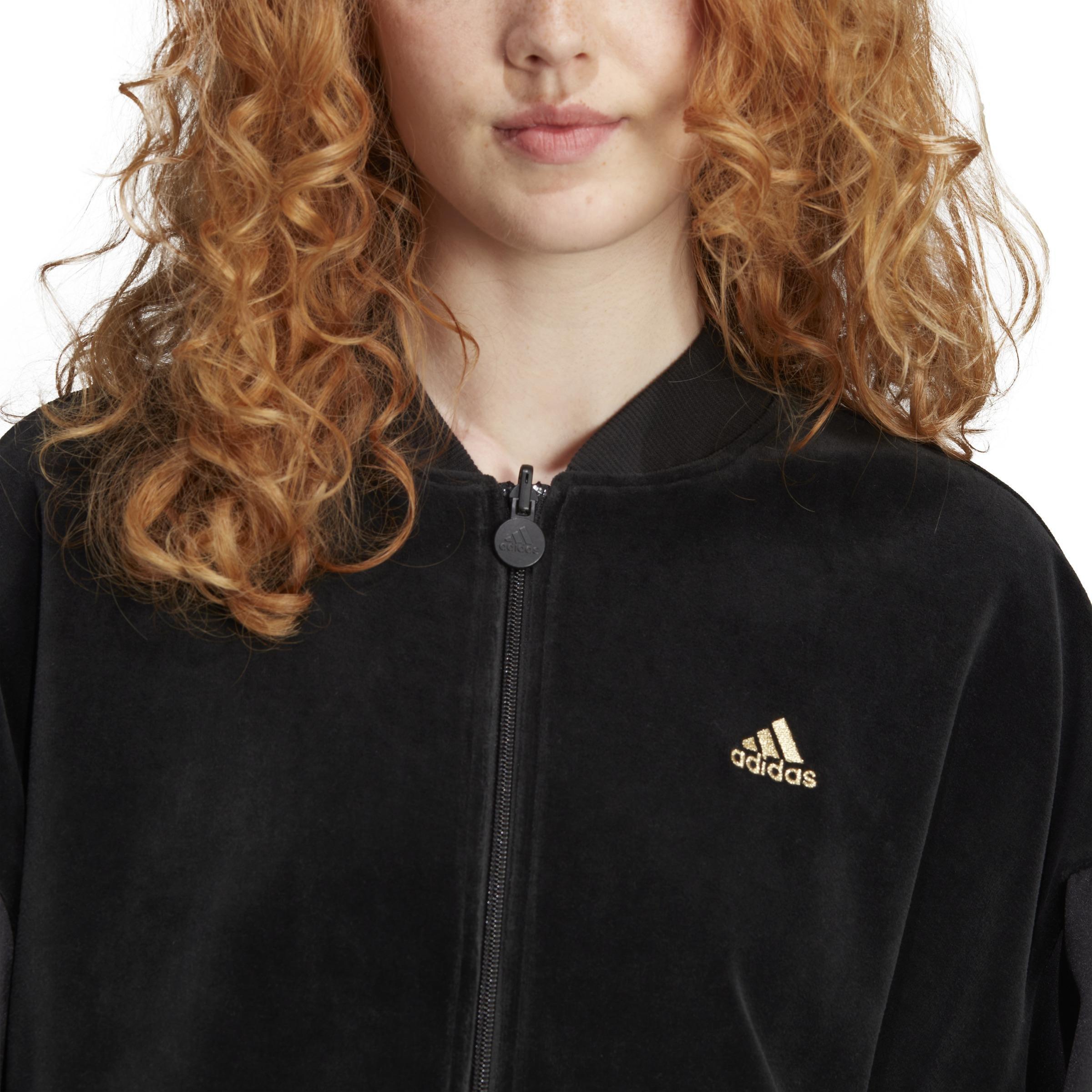 Embossed Monogram Reversible Jacket, Black, , large image number 7