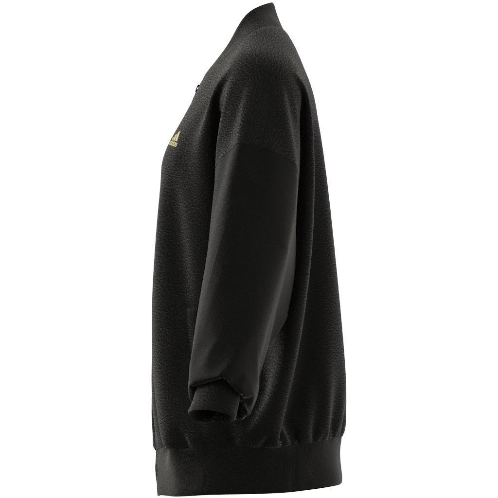 Embossed Monogram Reversible Jacket, Black, , large image number 12