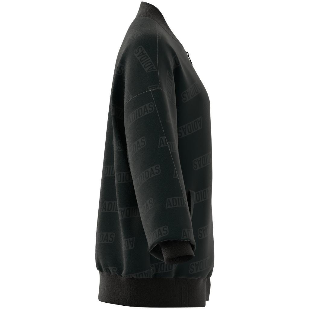 Embossed Monogram Reversible Jacket, Black, , large image number 13