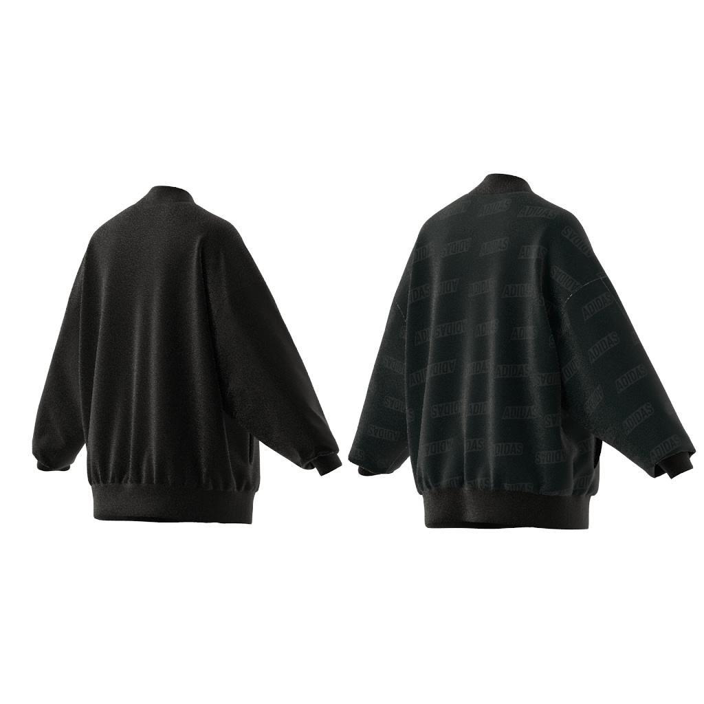 Embossed Monogram Reversible Jacket, Black, , large image number 14