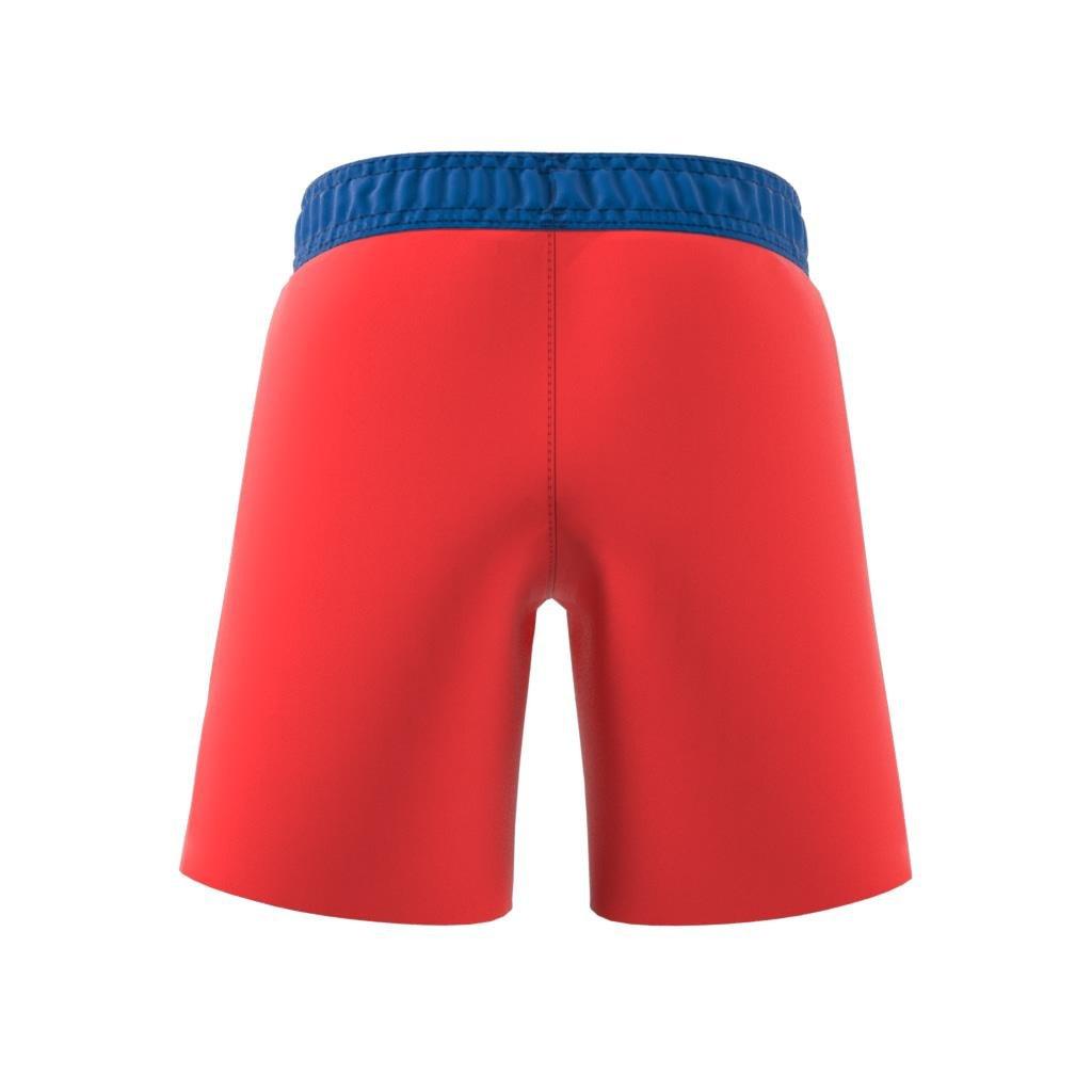 Kids adidas x Disney Mickey Mouse Swim Shorts, Red, , large image number 6