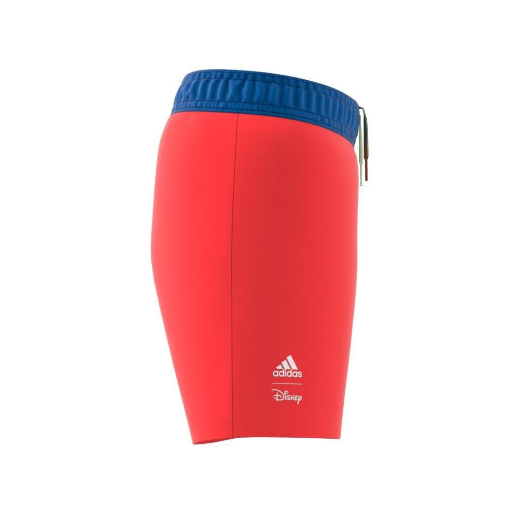 Kids adidas x Disney Mickey Mouse Swim Shorts, Red, , large image number 7