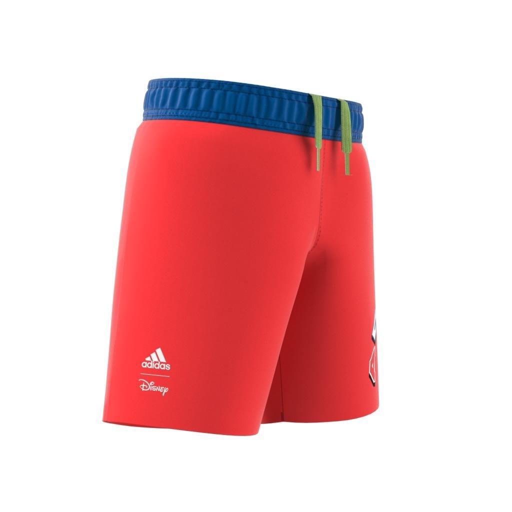Kids adidas x Disney Mickey Mouse Swim Shorts, Red, , large image number 12