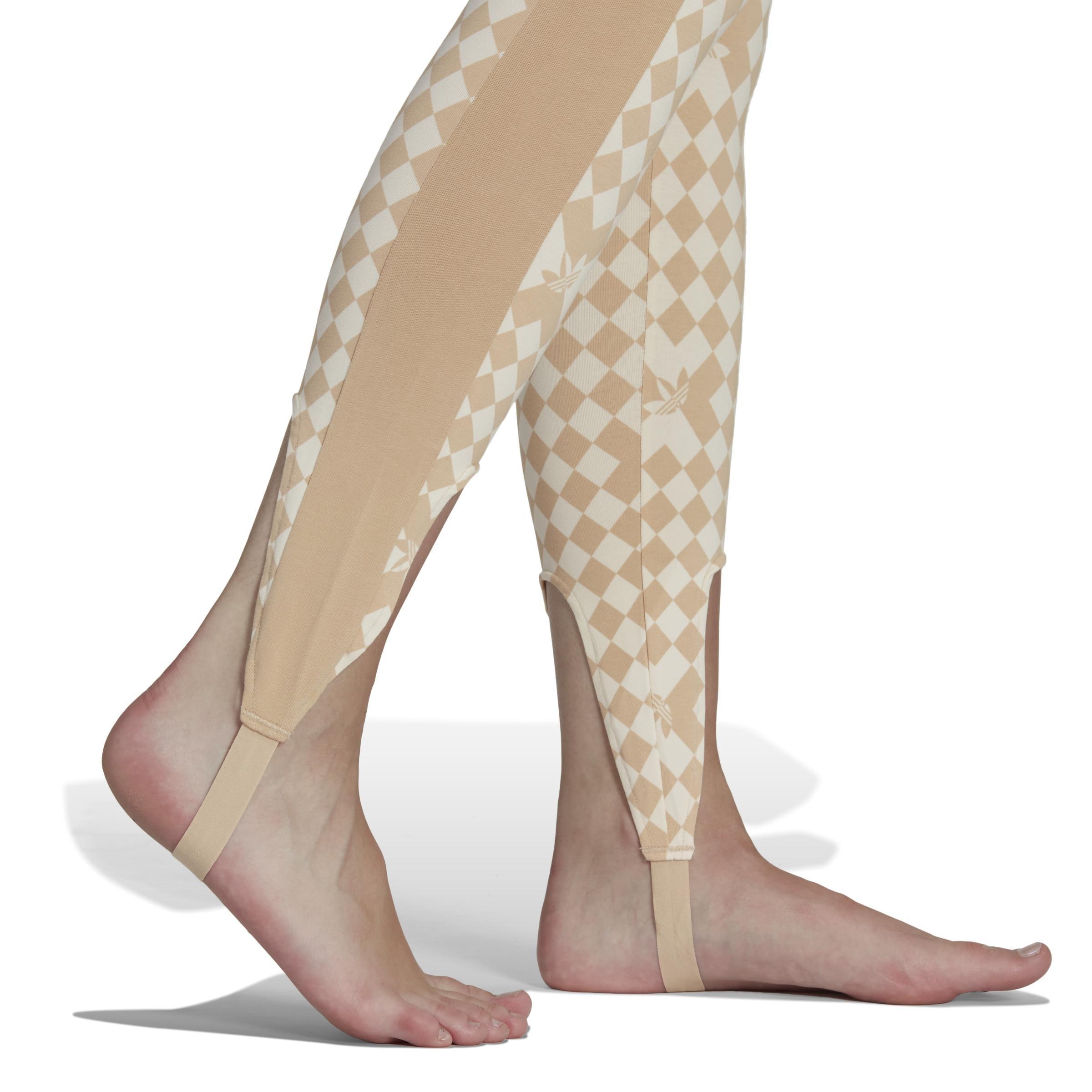 Ski Chic Allover Print Leggings, Beige, A901_ONE, large image number 3