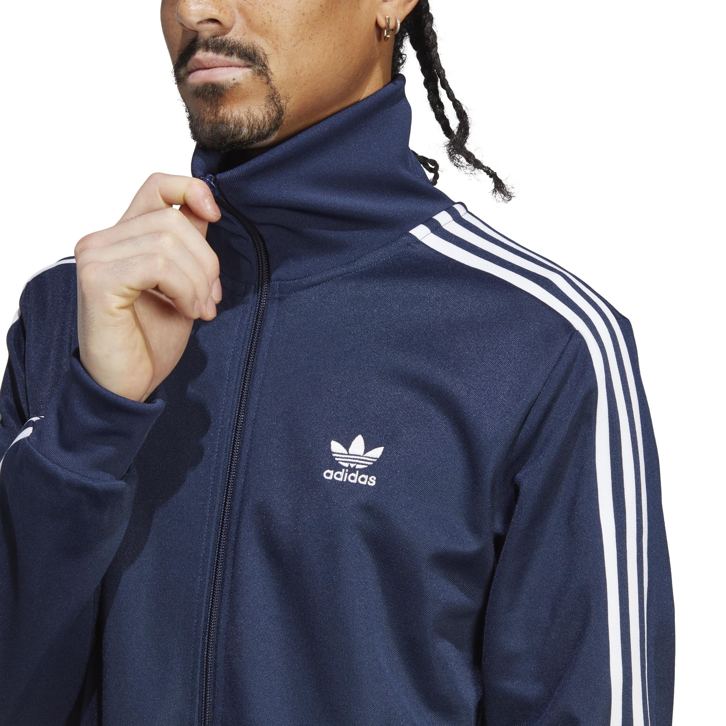 Adidas originals beckenbauer track cheap top navy