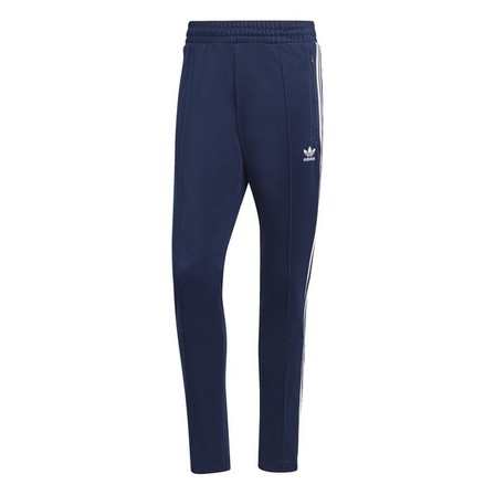Men Adicolor Classics Beckenbauer Tracksuit Bottoms, Navy, A901_ONE, large image number 0