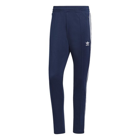 Men Adicolor Classics Beckenbauer Tracksuit Bottoms, Navy, A901_ONE, large image number 1