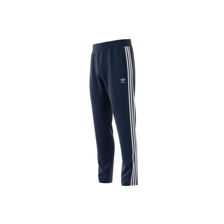 Men Adicolor Classics Beckenbauer Tracksuit Bottoms, Navy, A901_ONE, large image number 6
