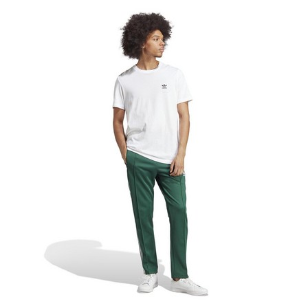 Men Adicolor Classics Beckenbauer Tracksuit Bottoms, Green, A901_ONE, large image number 12