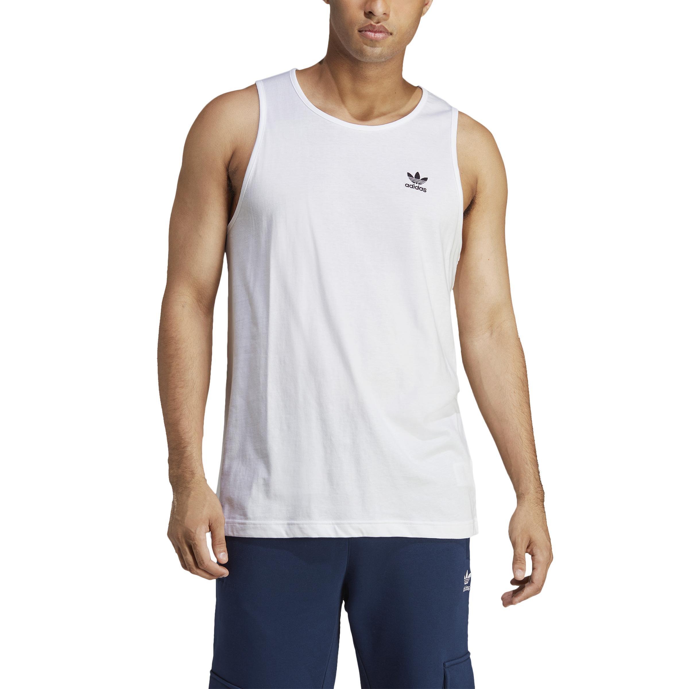 Trefoil Essentials Tank Top, White, , large image number 1