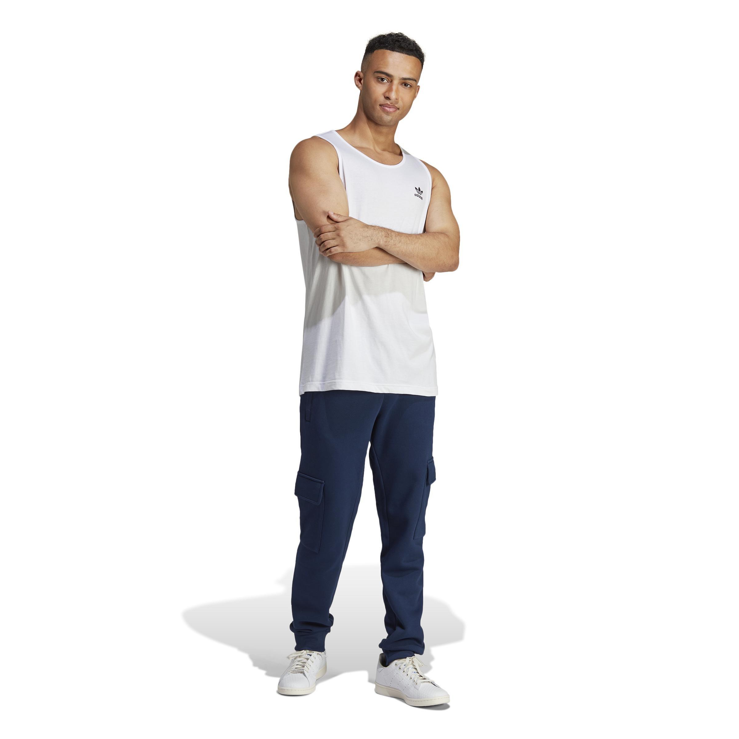 Trefoil Essentials Tank Top, White, , large image number 6