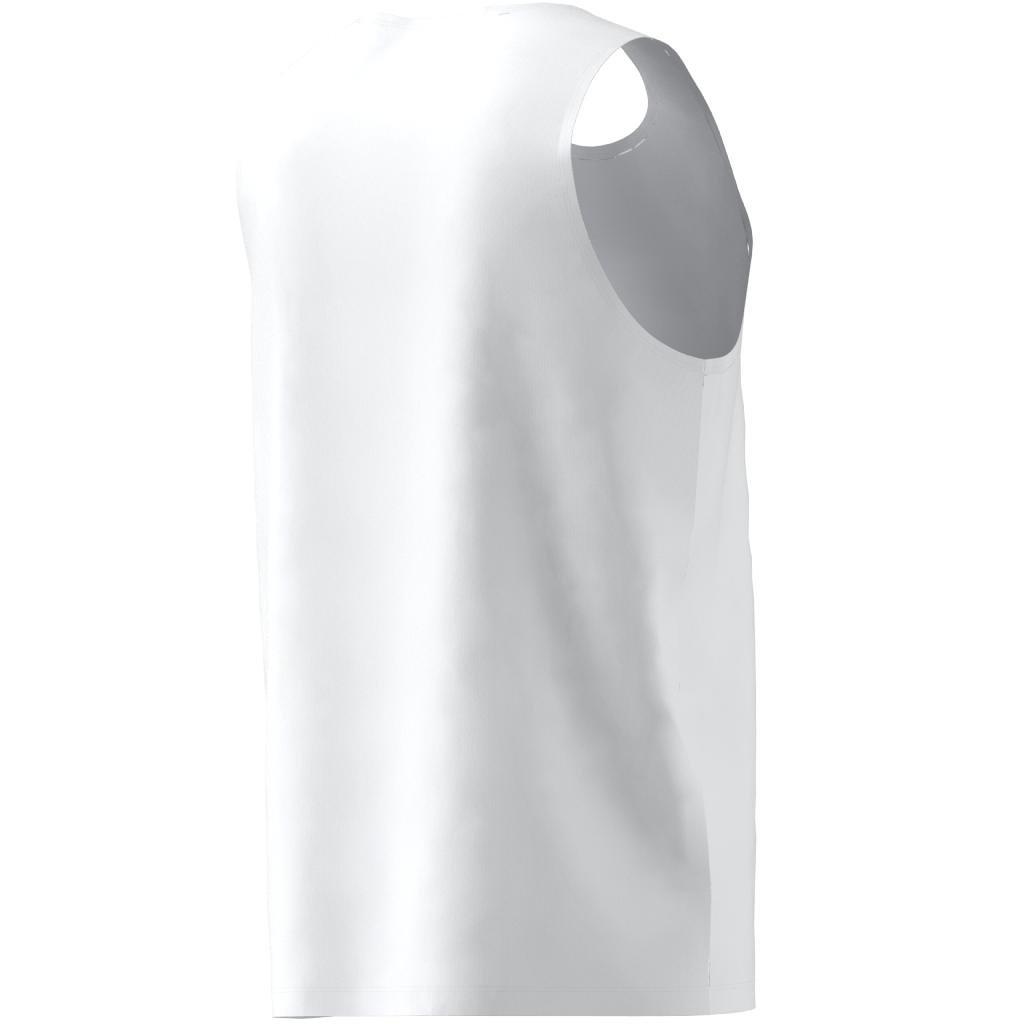 Trefoil Essentials Tank Top, White, , large image number 7