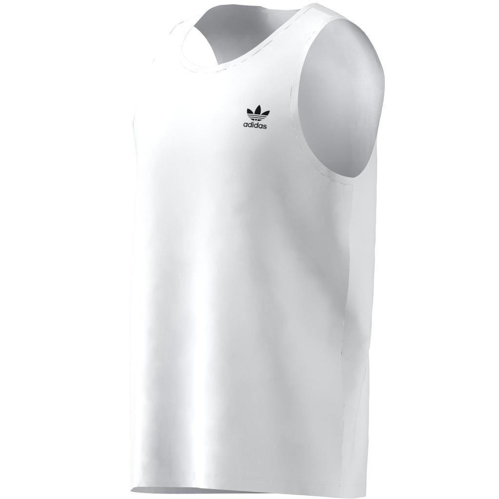 Trefoil Essentials Tank Top, White, , large image number 8