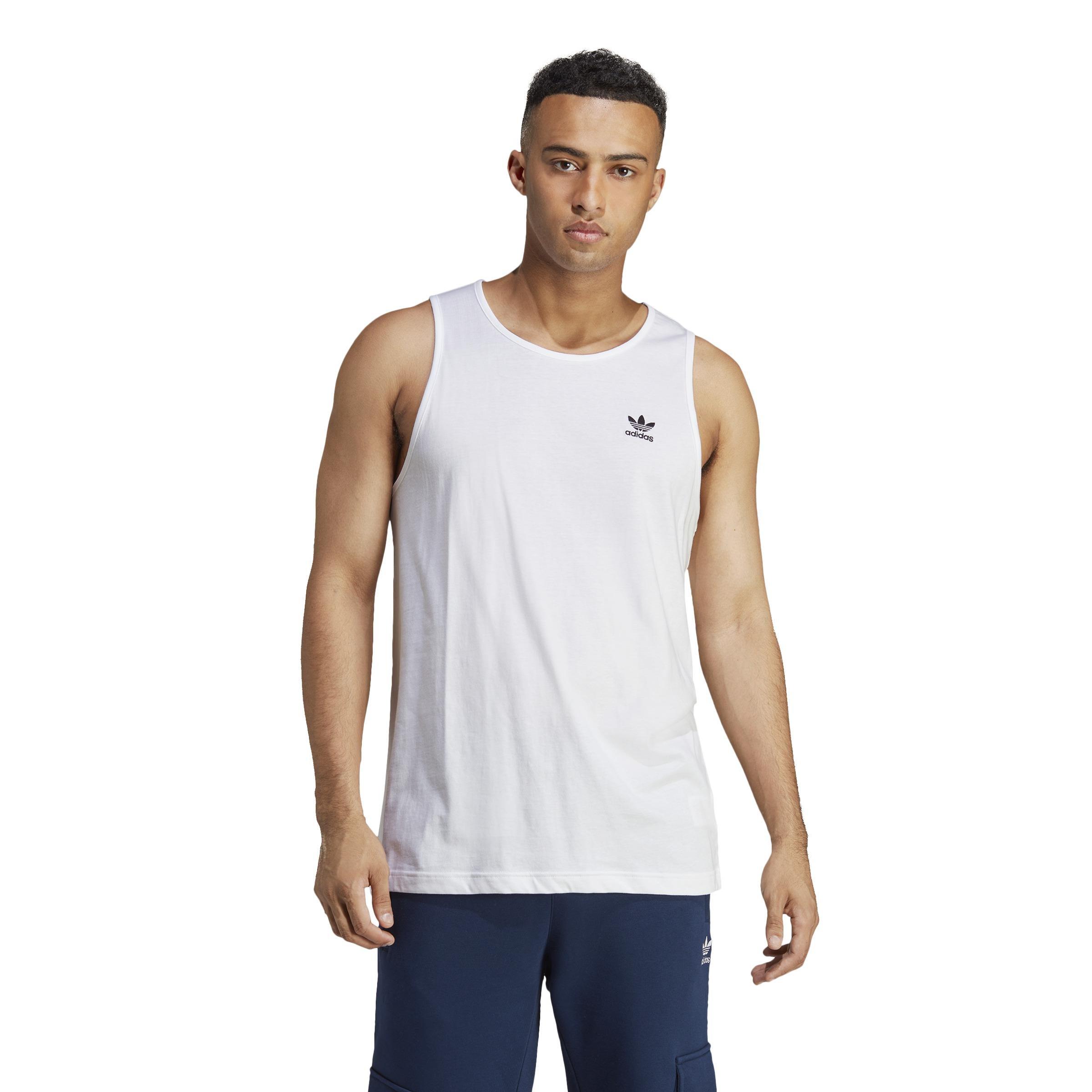 Trefoil Essentials Tank Top, White, , large image number 9