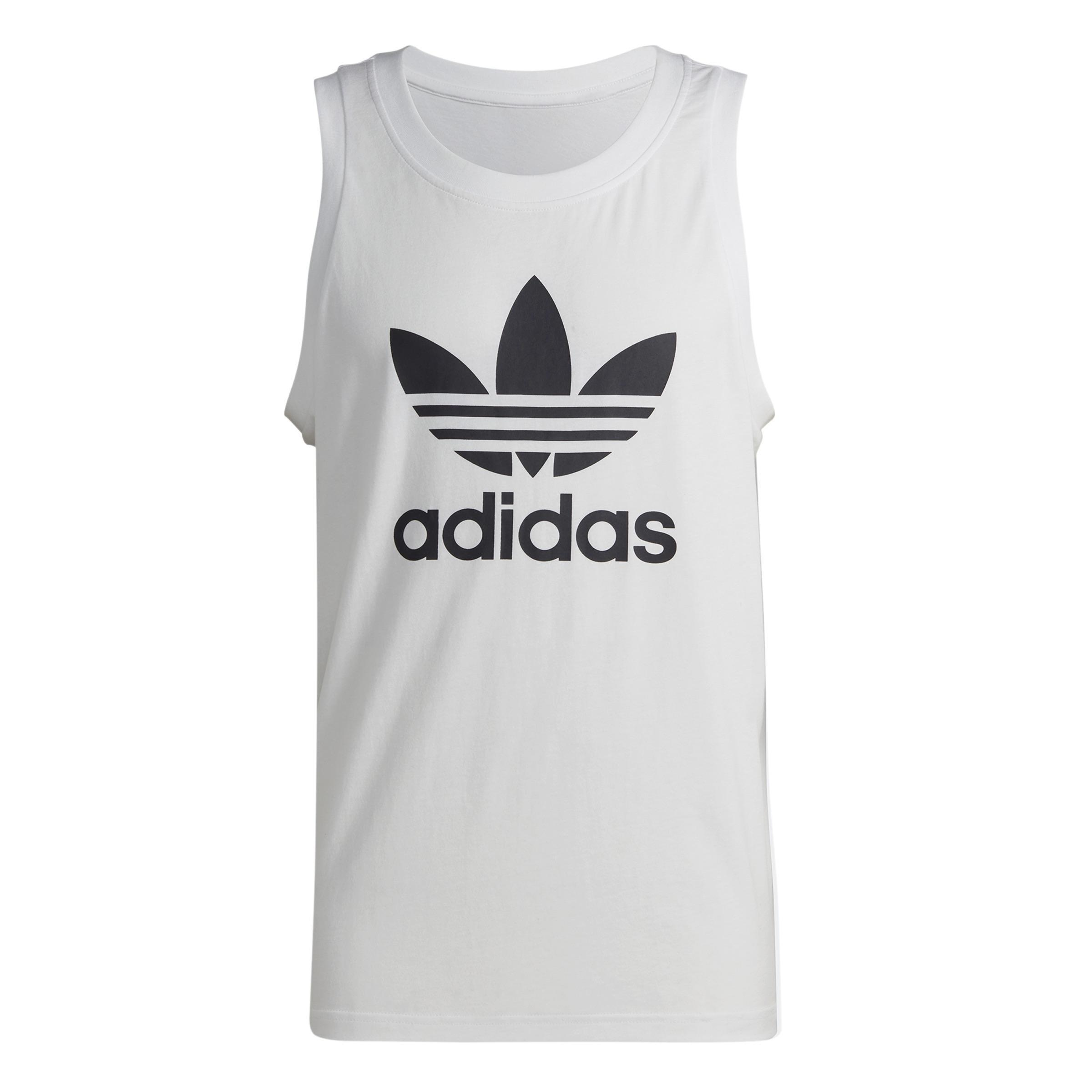 Adicolor Classics Trefoil Tank Top, White, , large image number 0