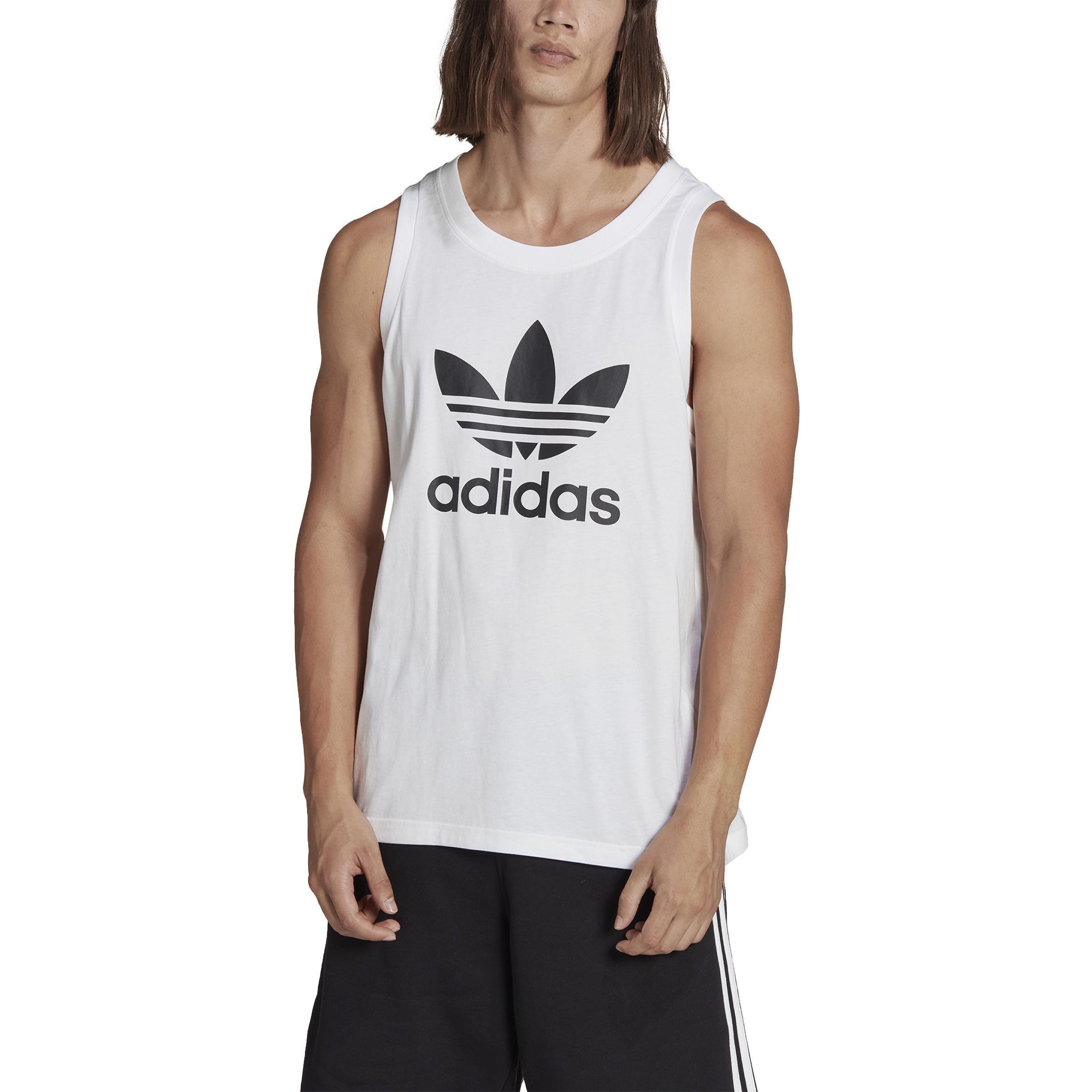 Adicolor Classics Trefoil Tank Top, White, , large image number 2