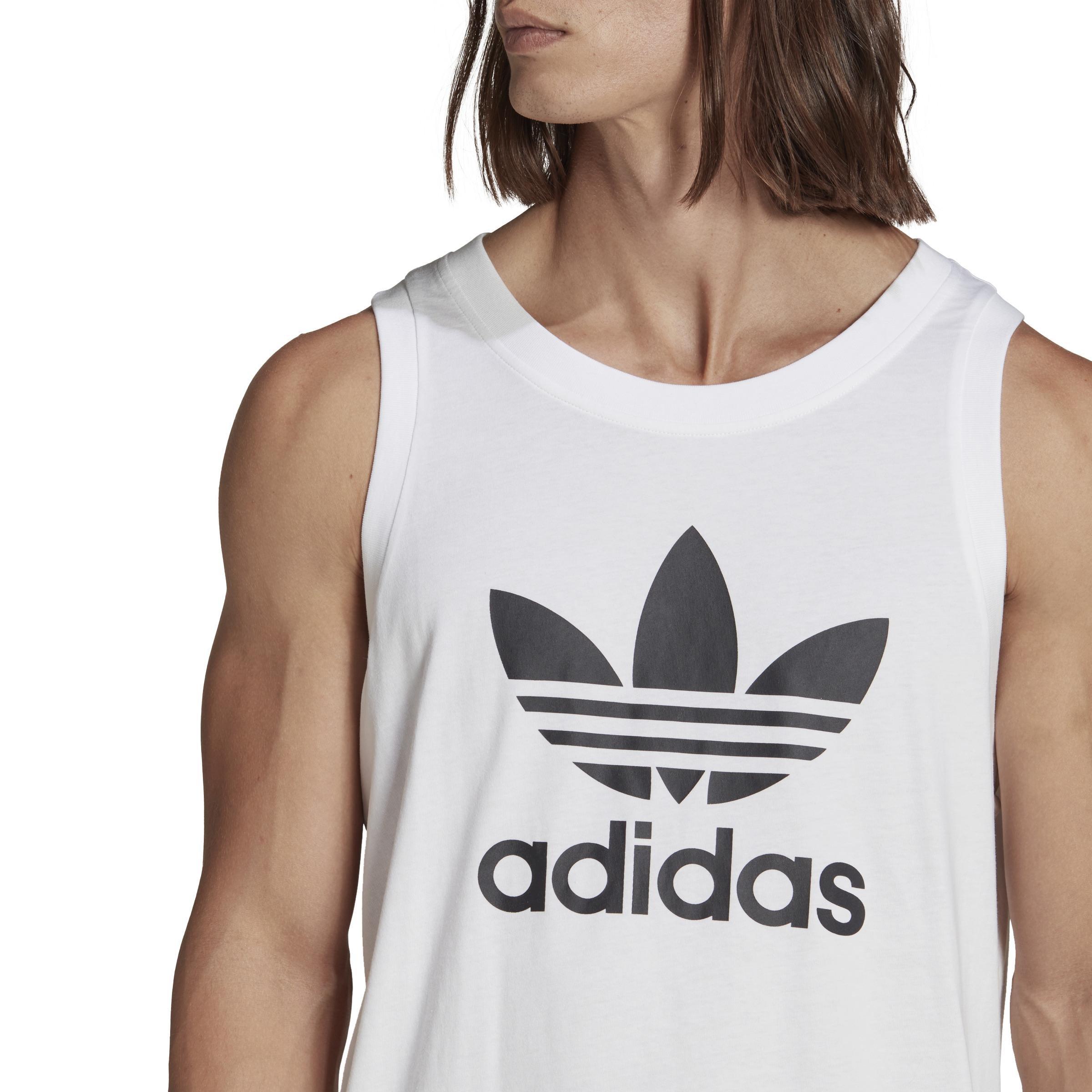 Adicolor Classics Trefoil Tank Top, White, , large image number 5