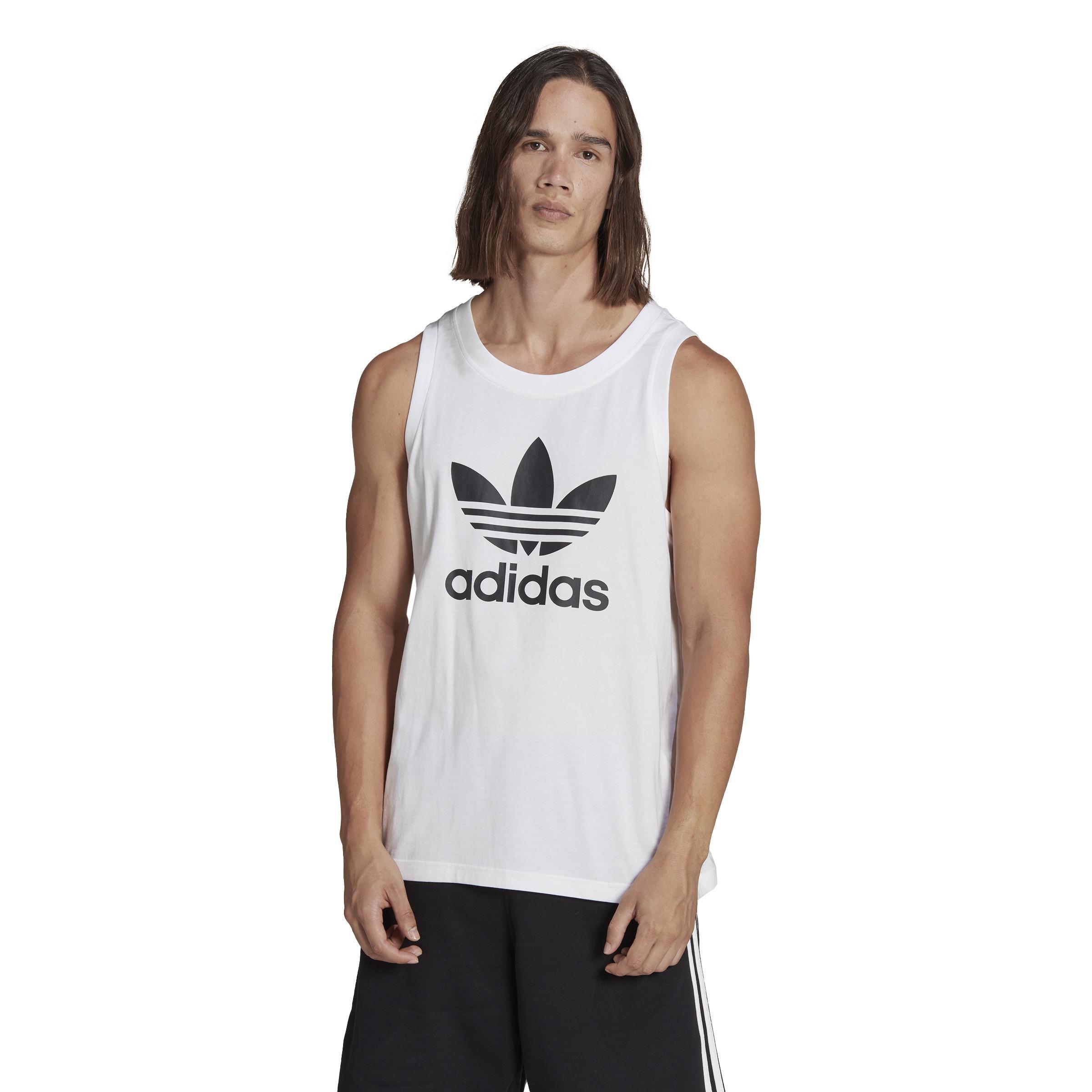 Adicolor Classics Trefoil Tank Top, White, , large image number 13