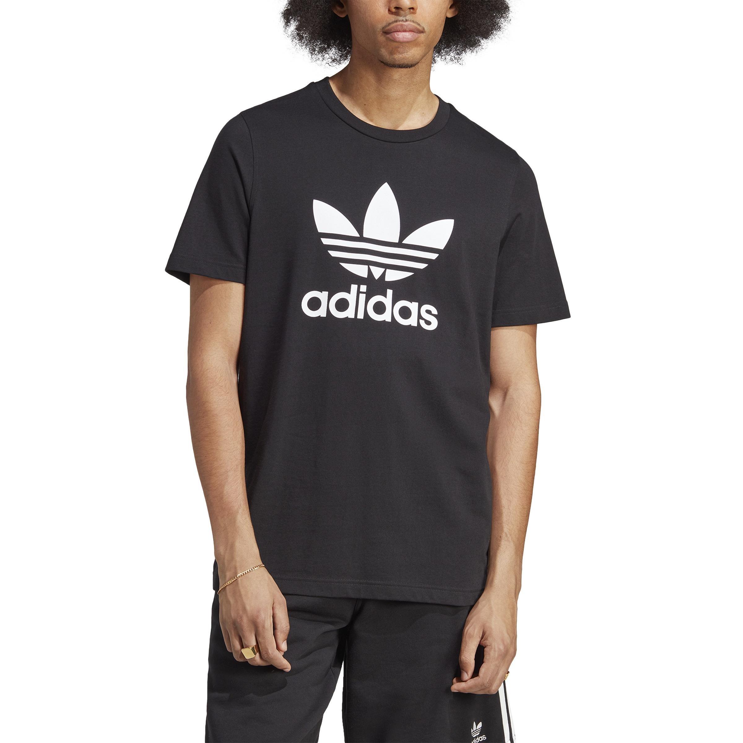 Adicolor Classics Trefoil T-Shirt, Black, A901_ONE, large image number 0