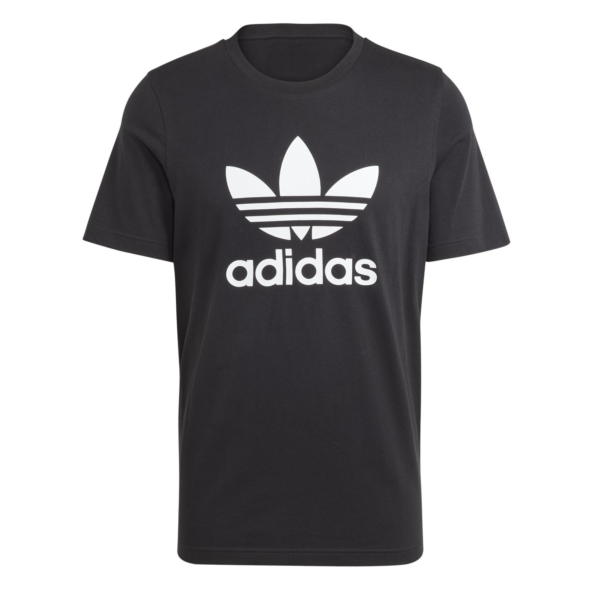 Adicolor Classics Trefoil T-Shirt, Black, A901_ONE, large image number 1