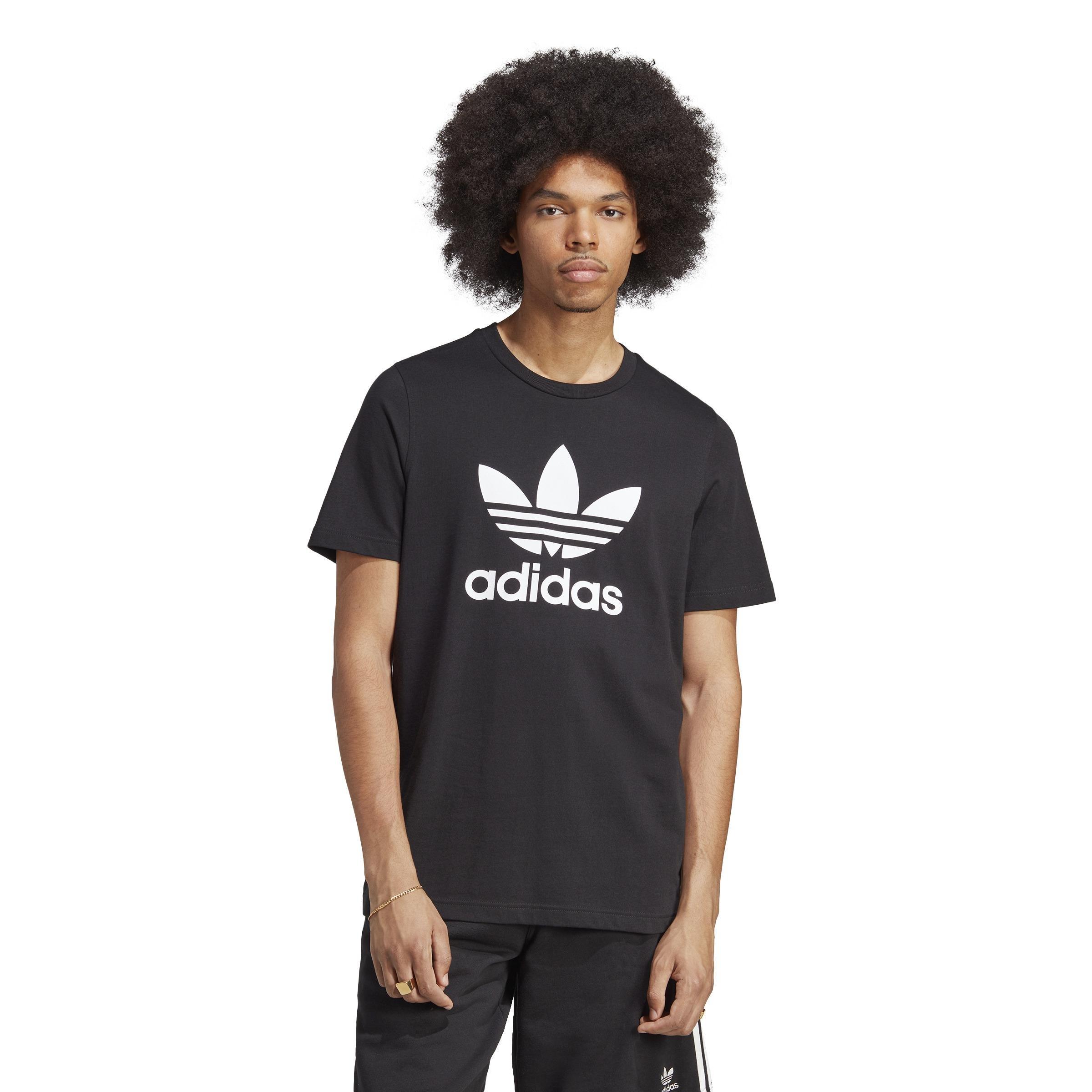 Adicolor Classics Trefoil T-Shirt, Black, A901_ONE, large image number 7
