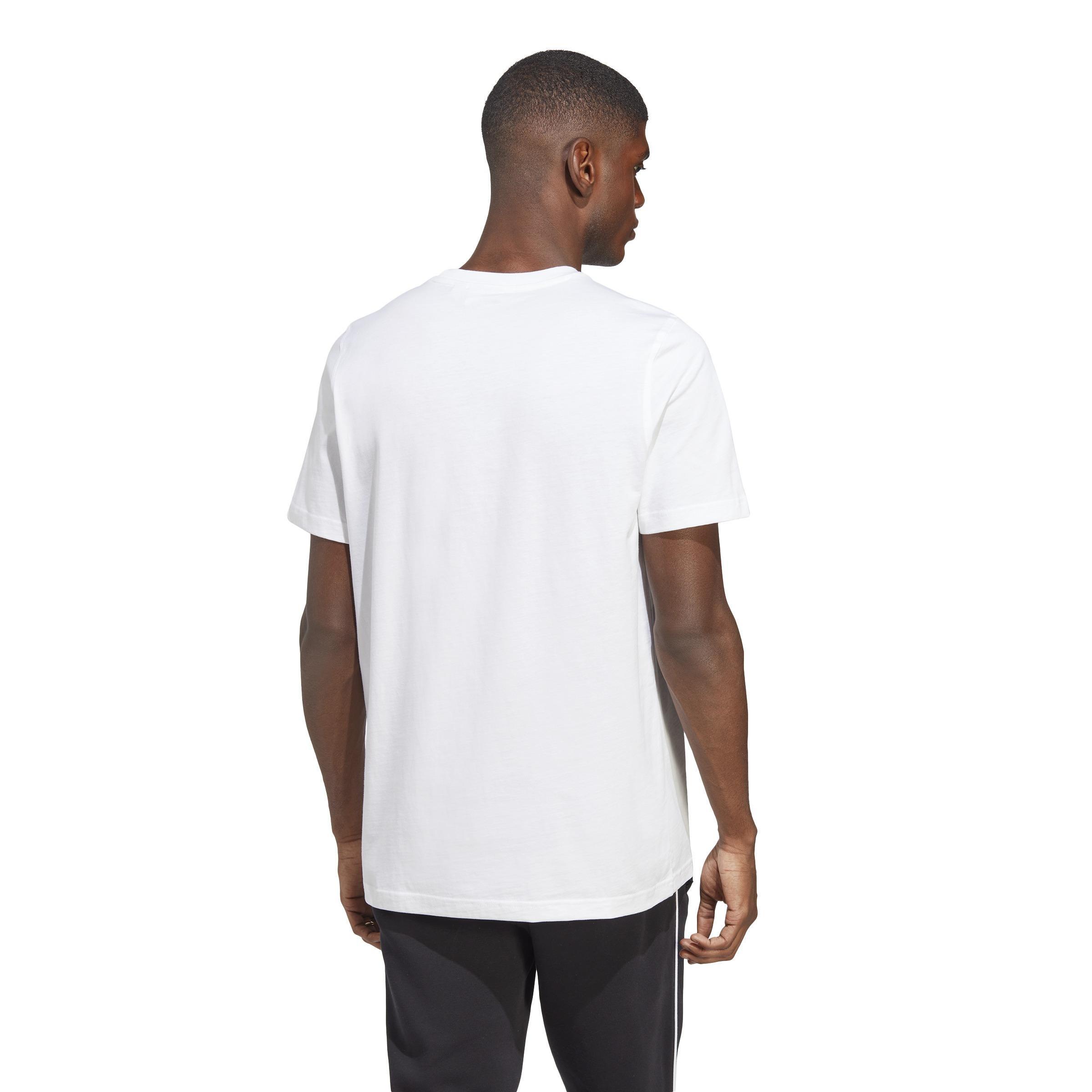 Adicolor Classics Trefoil T-Shirt, White, A901_ONE, large image number 3
