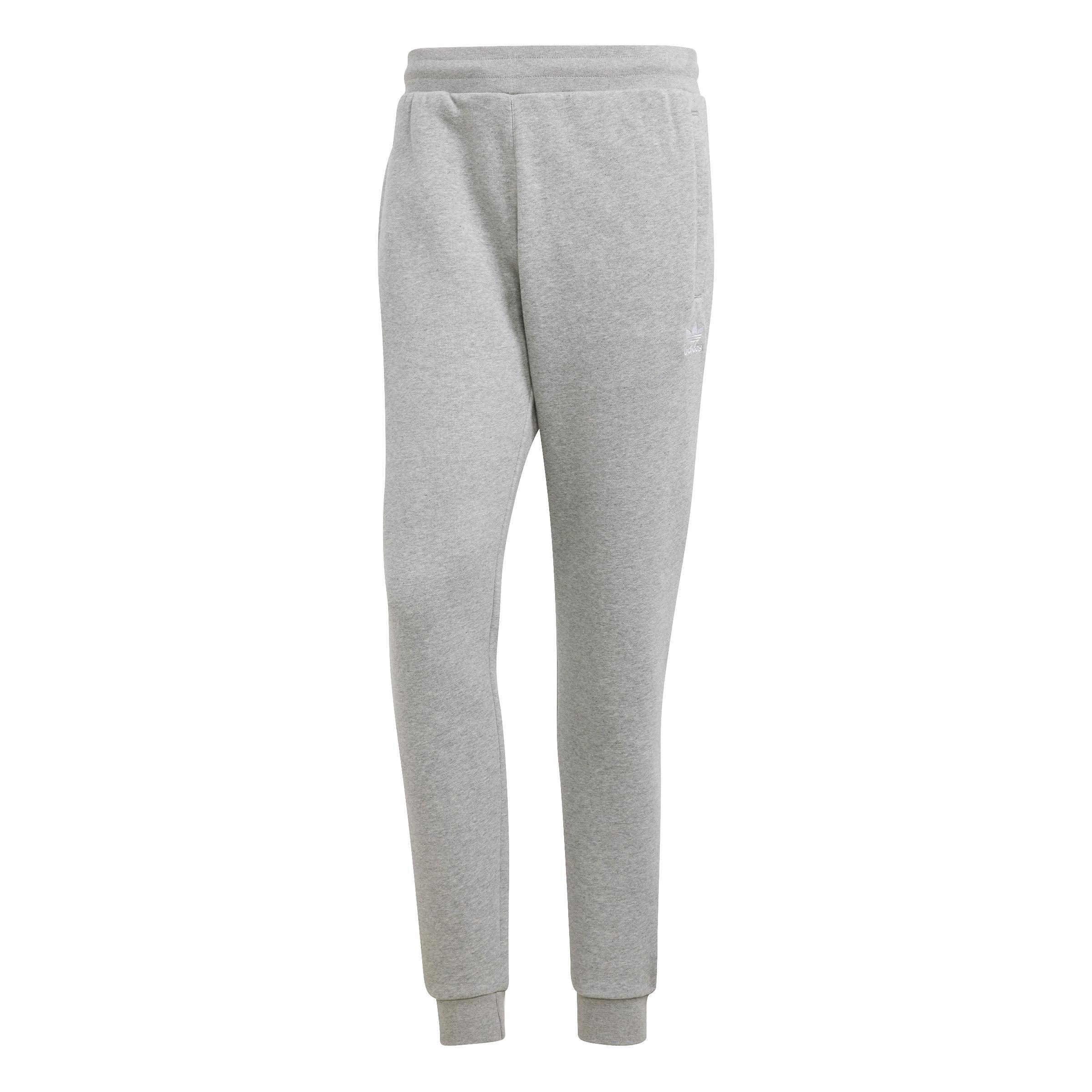 Adidas trefoil joggers online grey