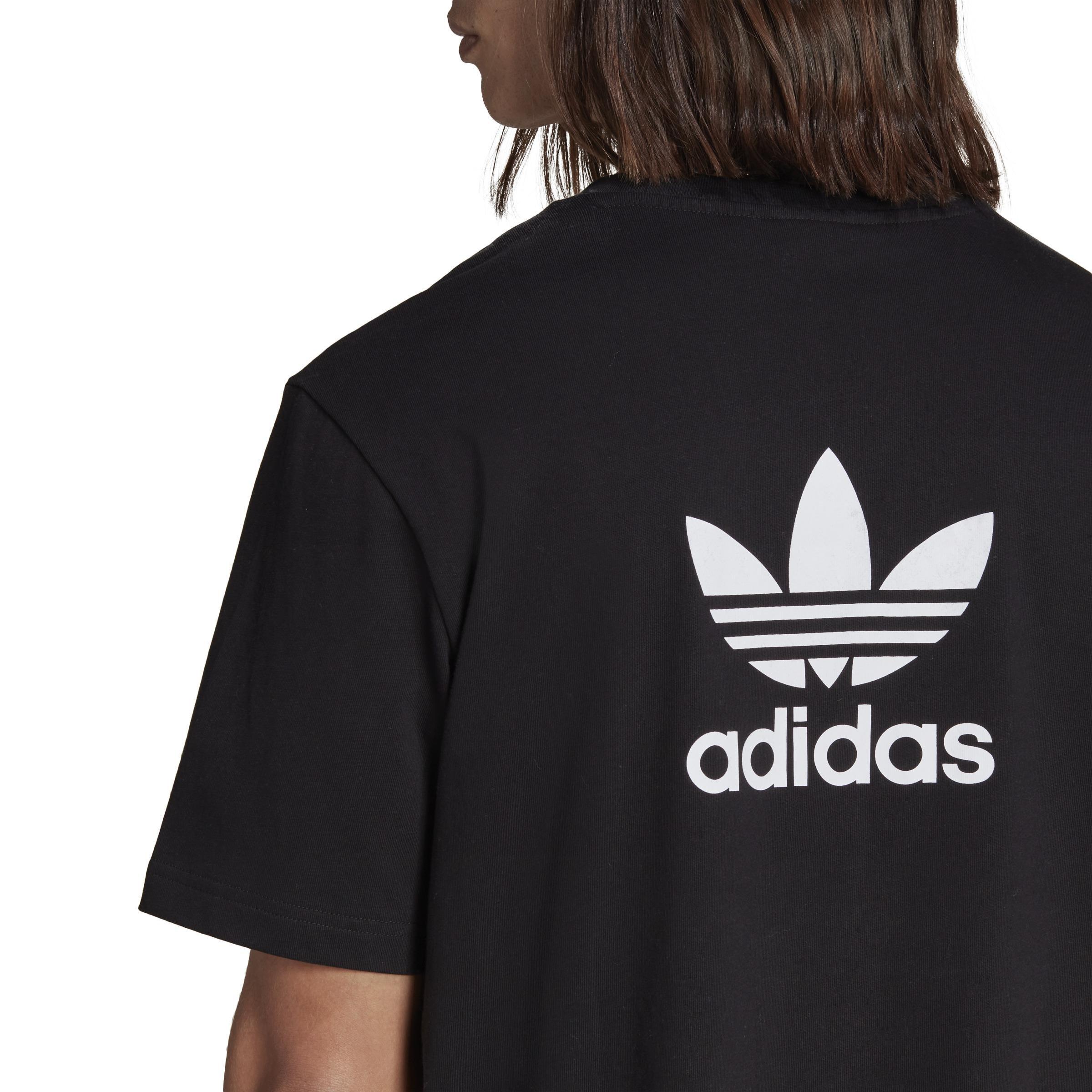 Adicolor Classics Back And Front Trefoil Boxy T-Shirt, Black, A901_ONE, large image number 5