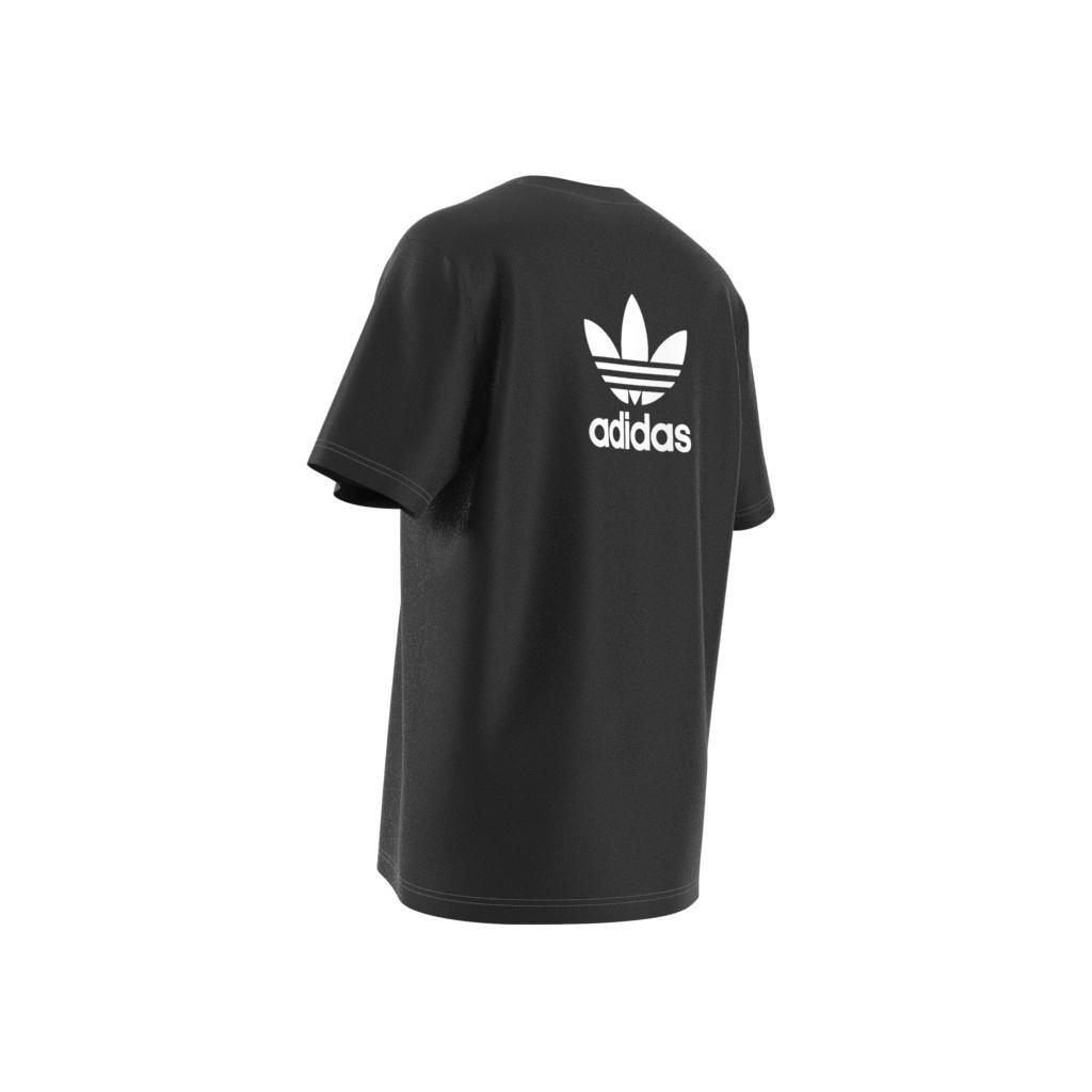 Adicolor Classics Back And Front Trefoil Boxy T-Shirt, Black, A901_ONE, large image number 8