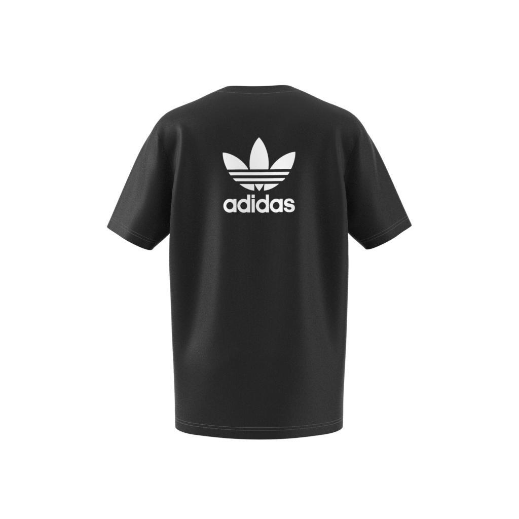 Adicolor Classics Back And Front Trefoil Boxy T-Shirt, Black, A901_ONE, large image number 9