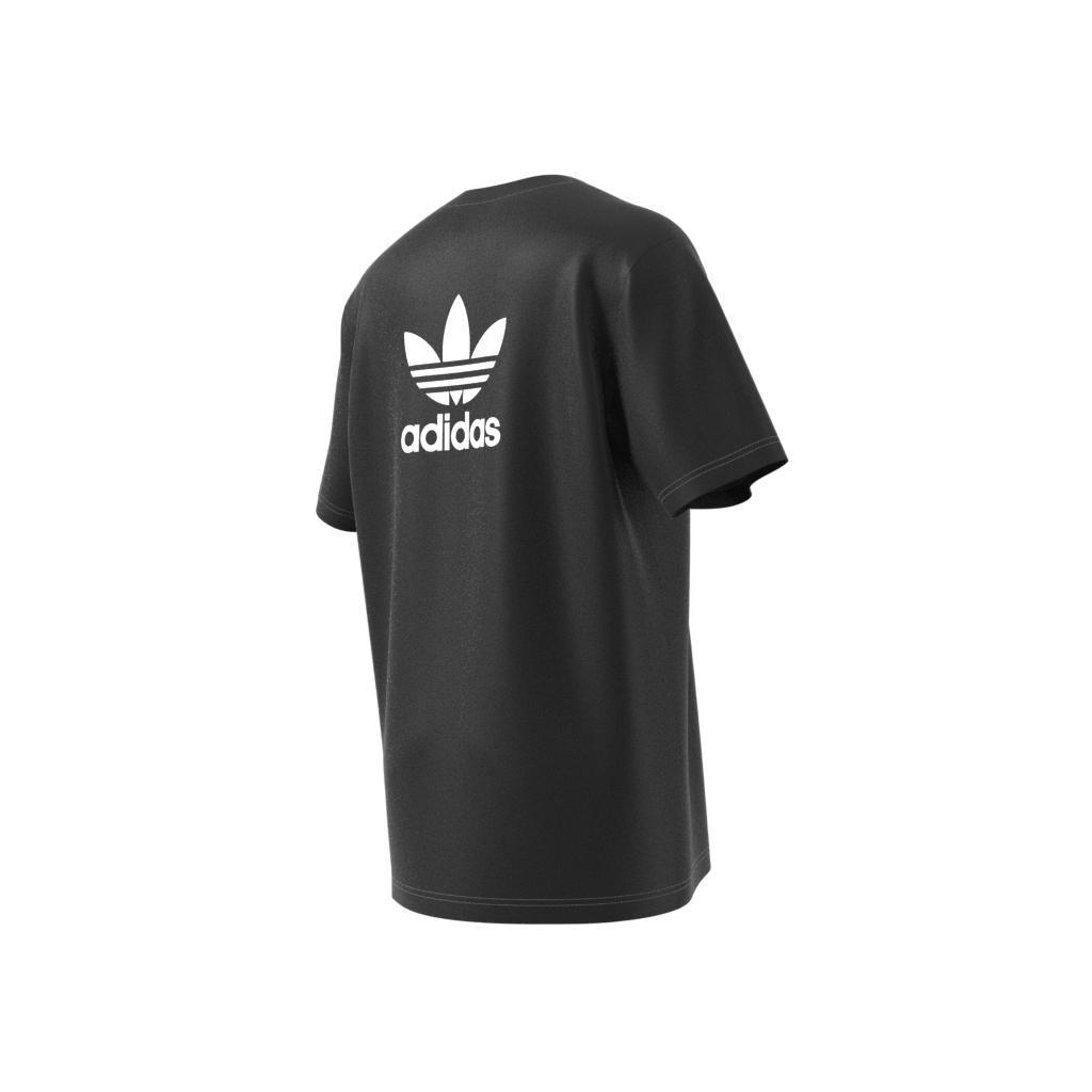 Adicolor Classics Back And Front Trefoil Boxy T-Shirt, Black, A901_ONE, large image number 15
