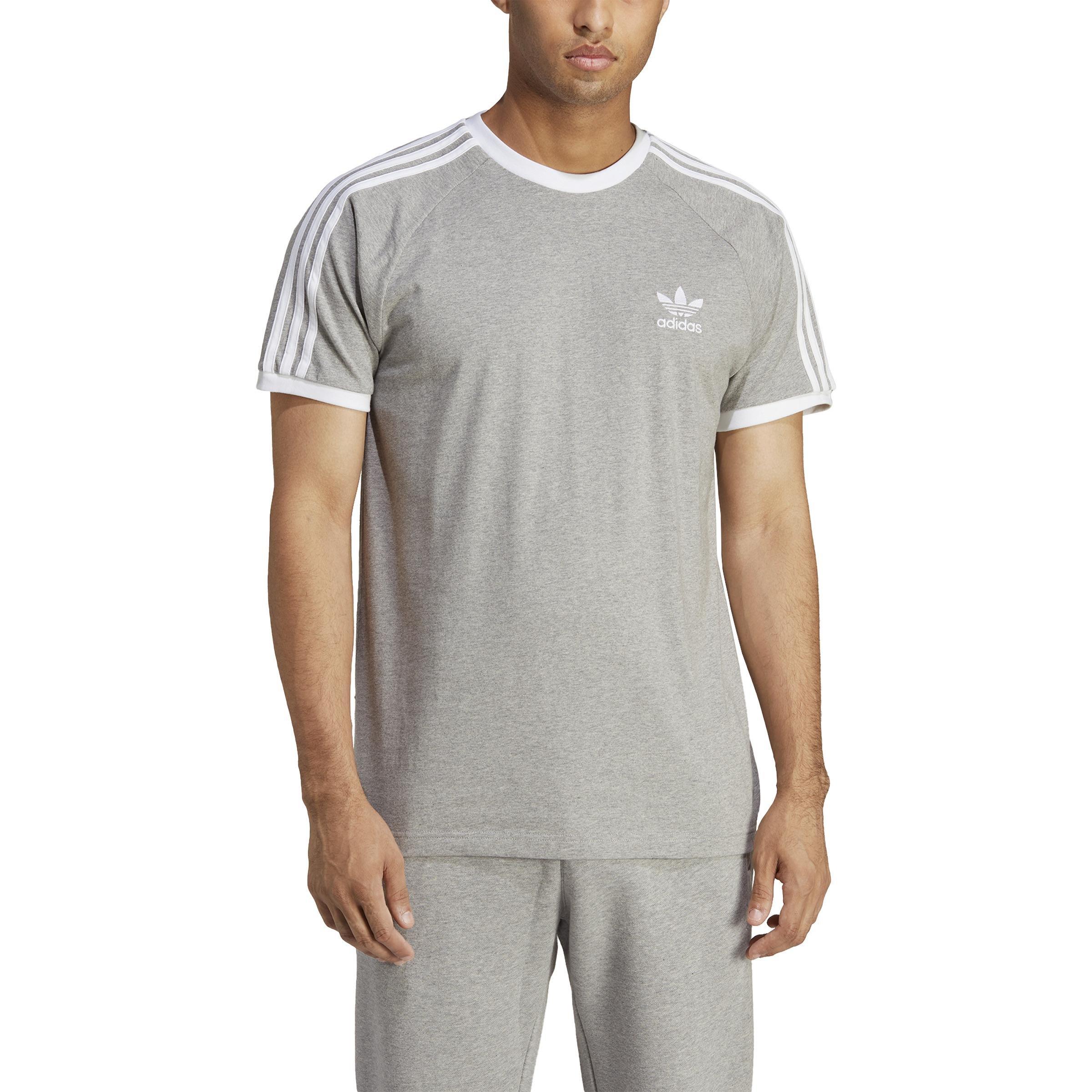 Adicolor Classics 3-Stripes T-Shirt, Grey, , large image number 0