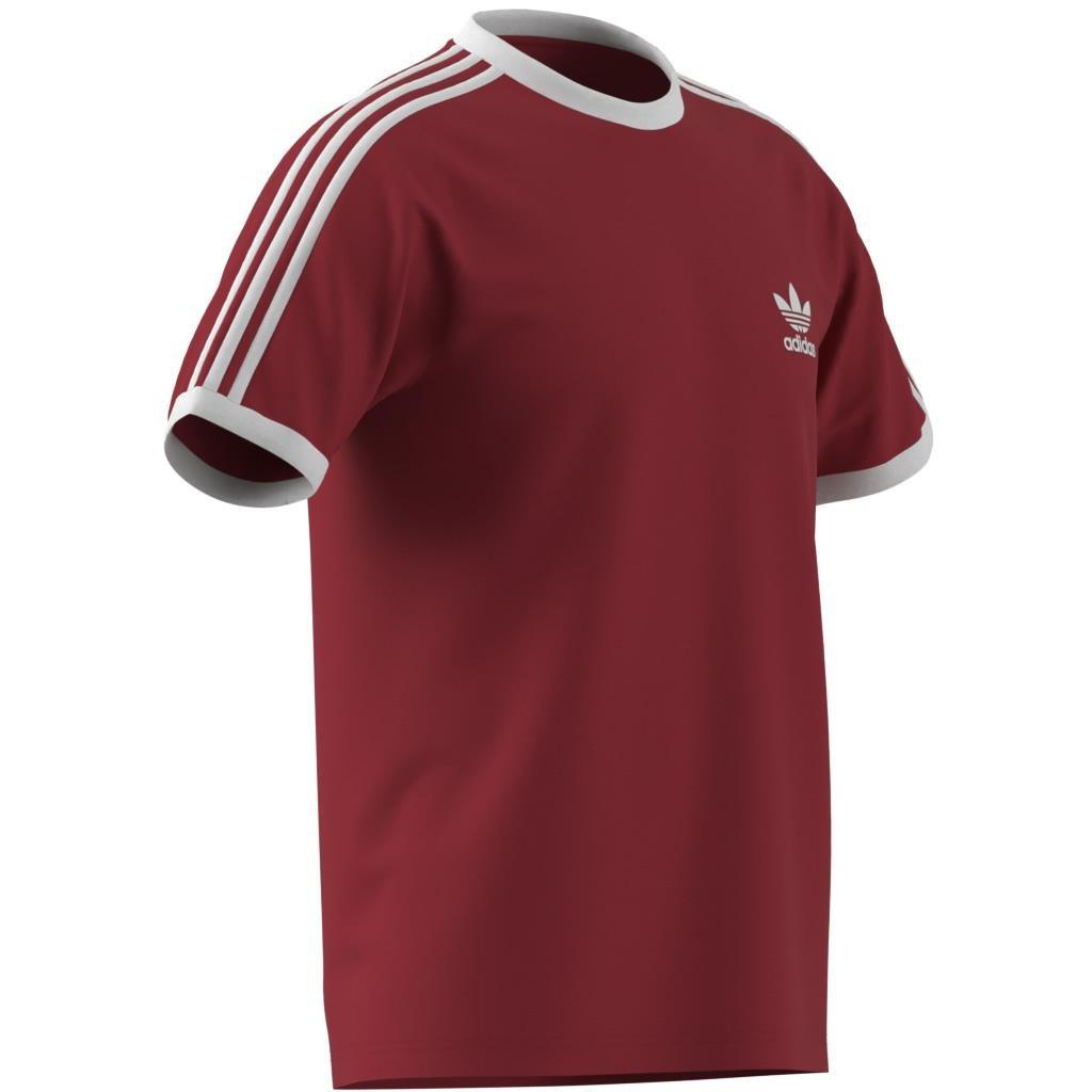 Adicolor Classics 3-Stripes T-Shirt, Red, A901_ONE, large image number 3