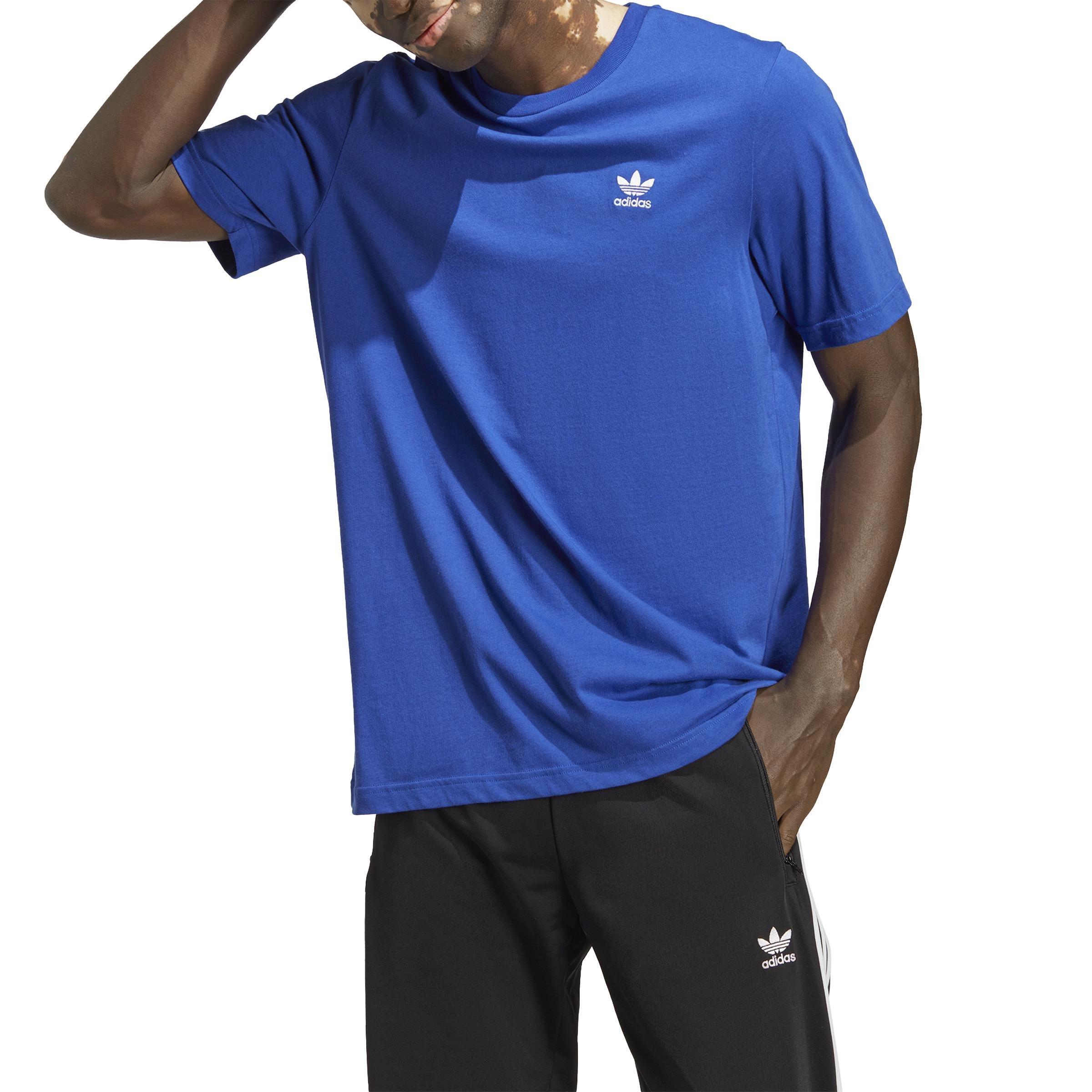 Trefoil Essentials T-Shirt, Blue, A901_ONE, large image number 0