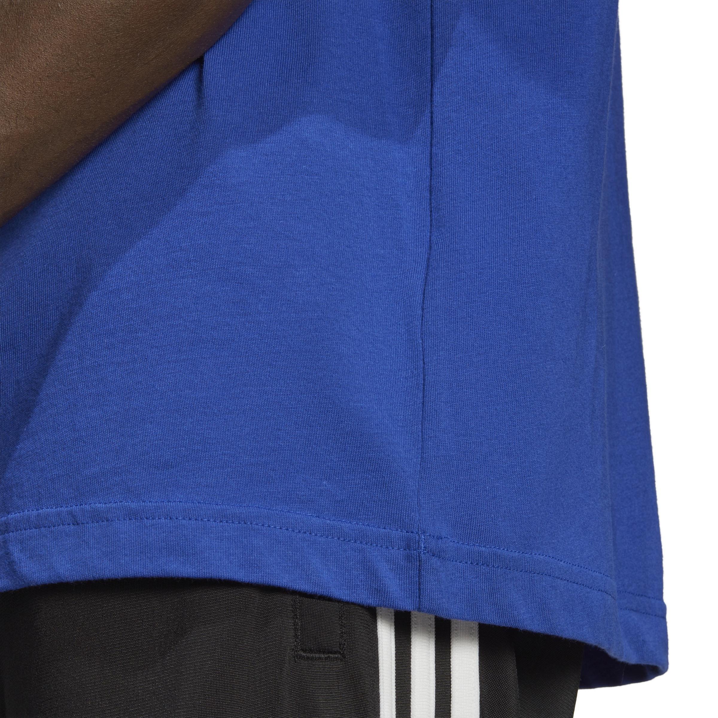 Trefoil Essentials T-Shirt, Blue, A901_ONE, large image number 5
