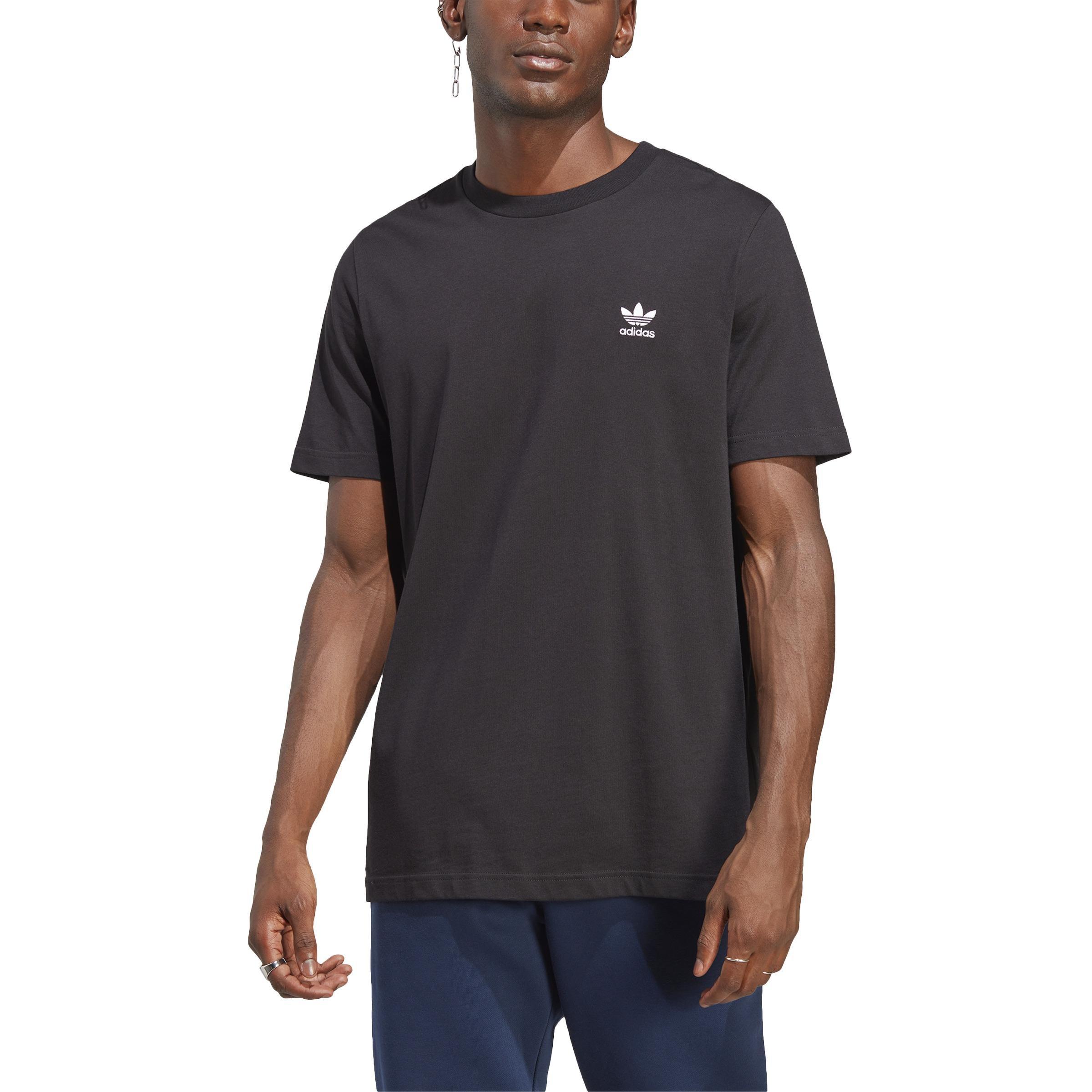 Trefoil Essentials T-Shirt, Black, A901_ONE, large image number 1