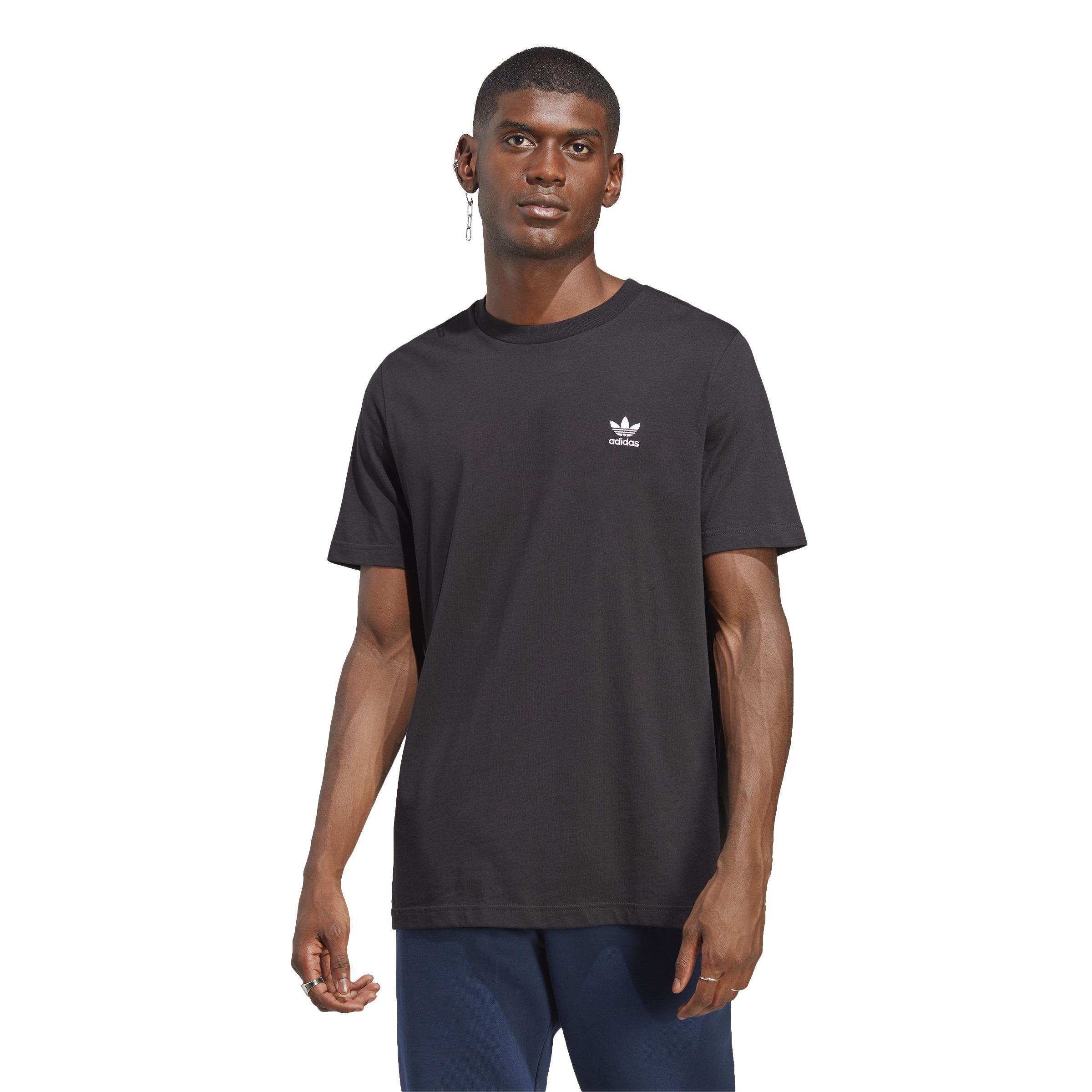Trefoil Essentials T-Shirt, Black, A901_ONE, large image number 8