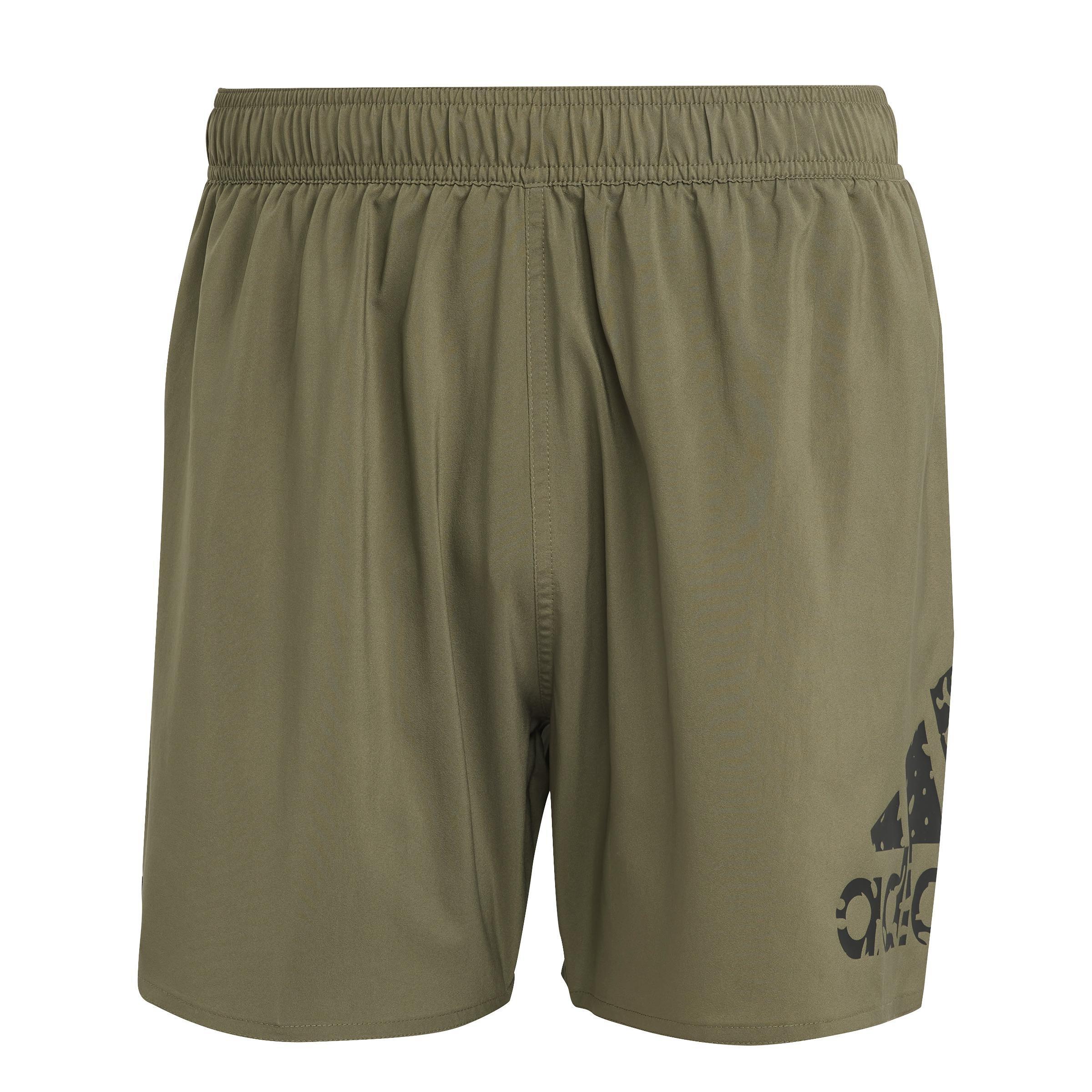 Big Logo Clx Short-Length Swim Shorts, Green, A901_ONE, large image number 0