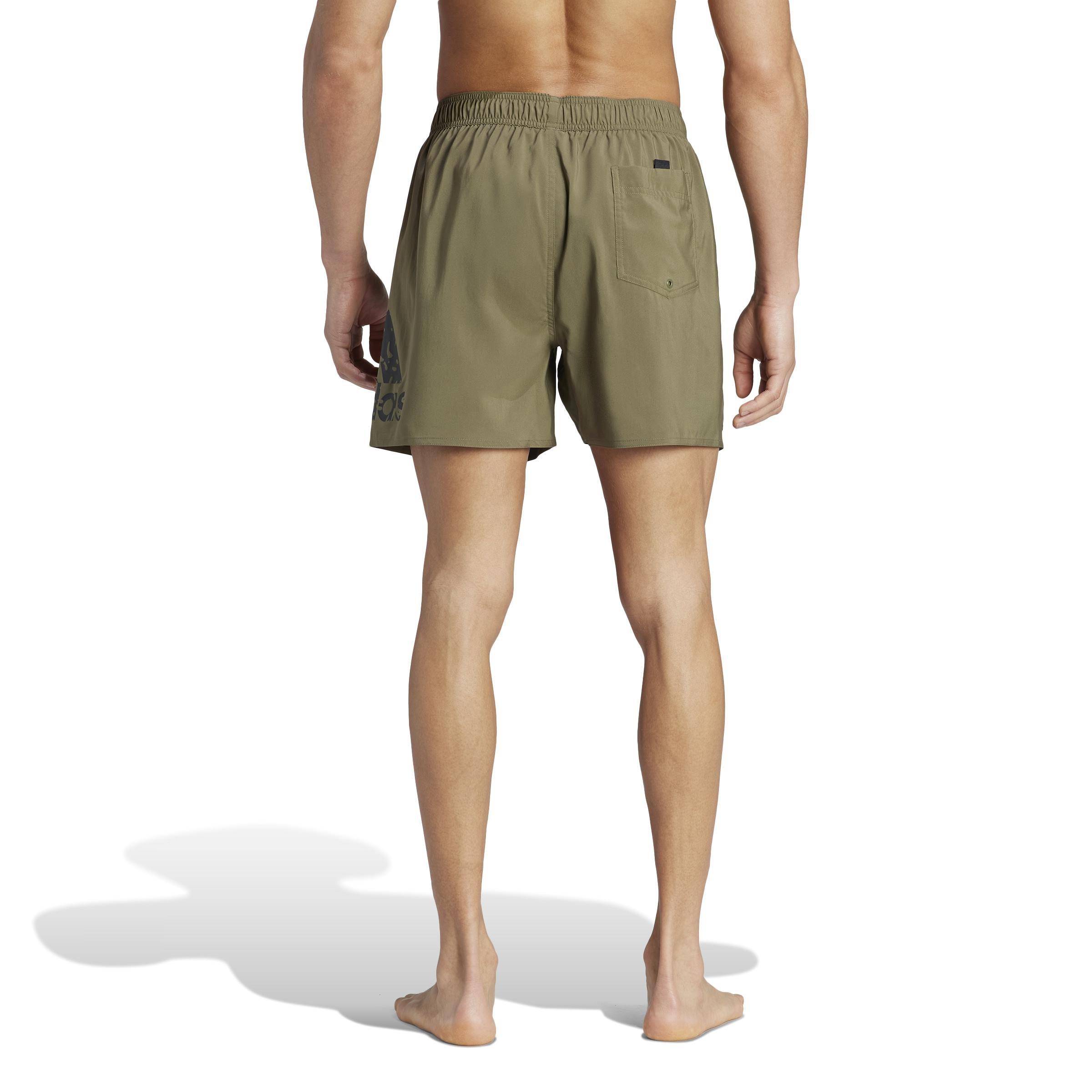 Big Logo Clx Short-Length Swim Shorts, Green, A901_ONE, large image number 2