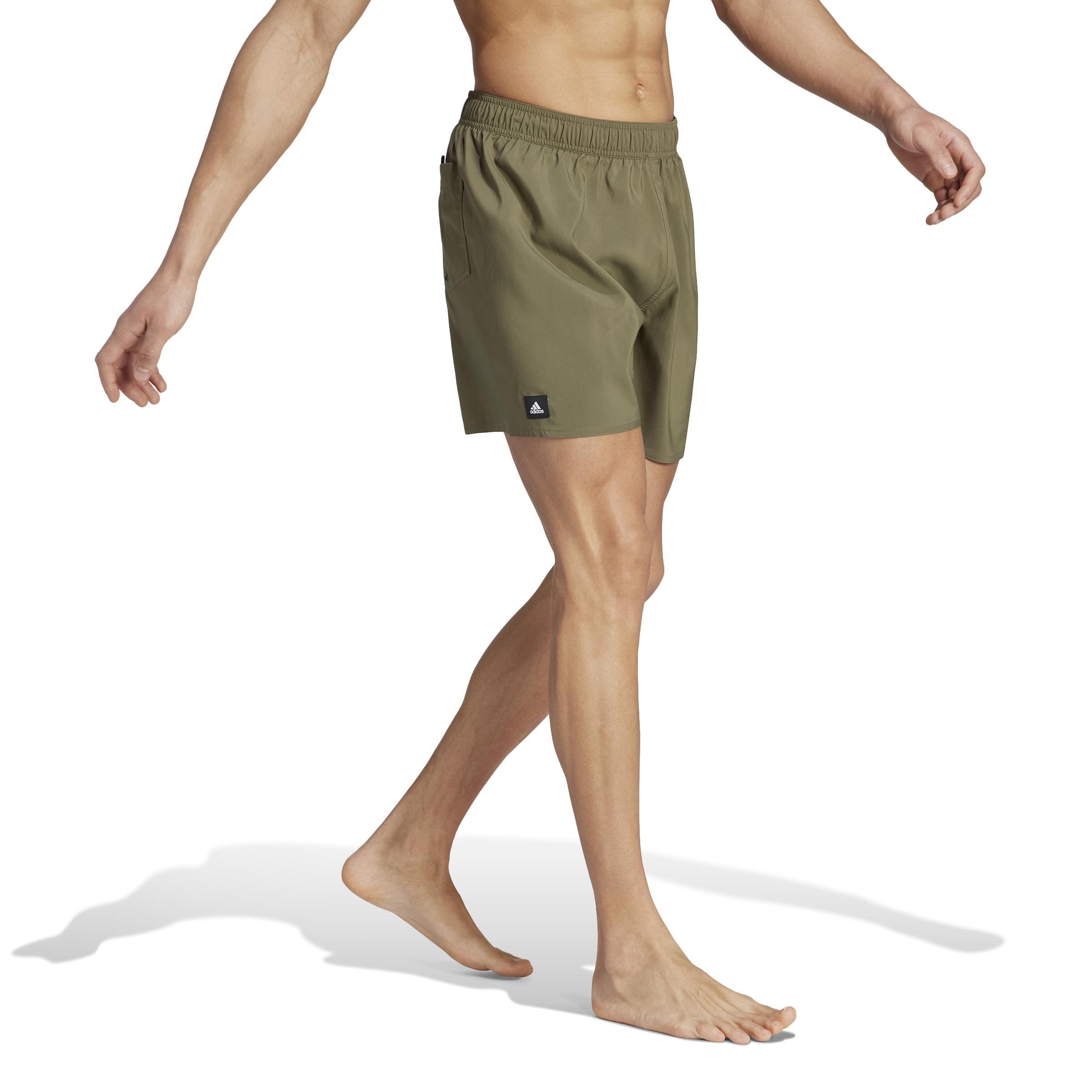 Big Logo Clx Short-Length Swim Shorts, Green, A901_ONE, large image number 8