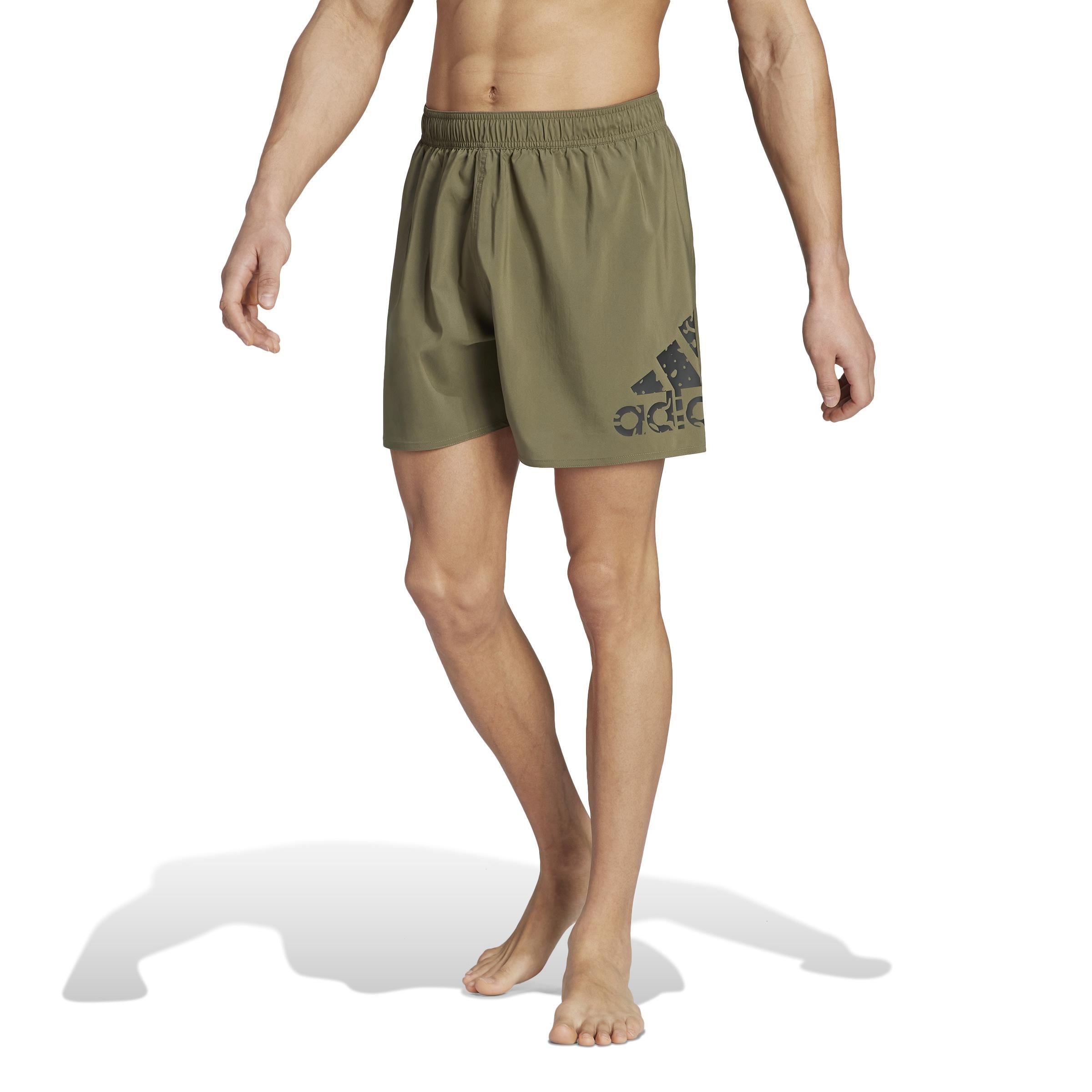 Big Logo Clx Short-Length Swim Shorts, Green, A901_ONE, large image number 11