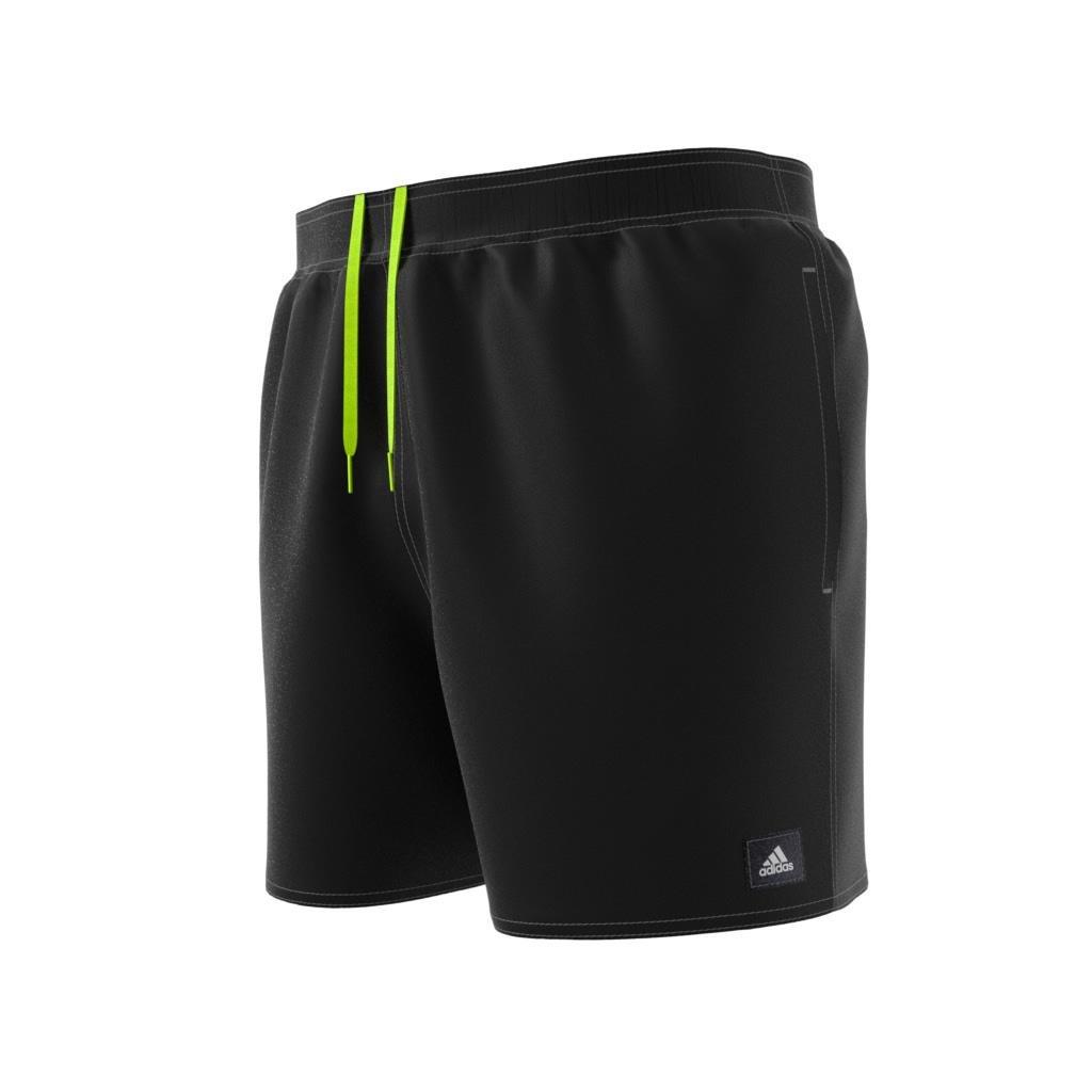 Solid Clx Short-Length Swim Shorts, Black, A901_ONE, large image number 14