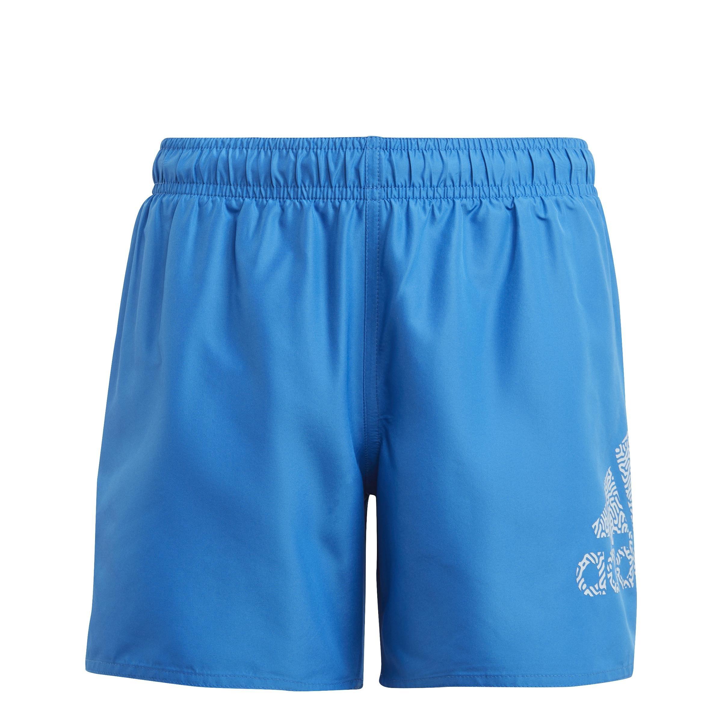 Kids Logo CLX Swim Shorts, Blue, A901_ONE, large image number 1