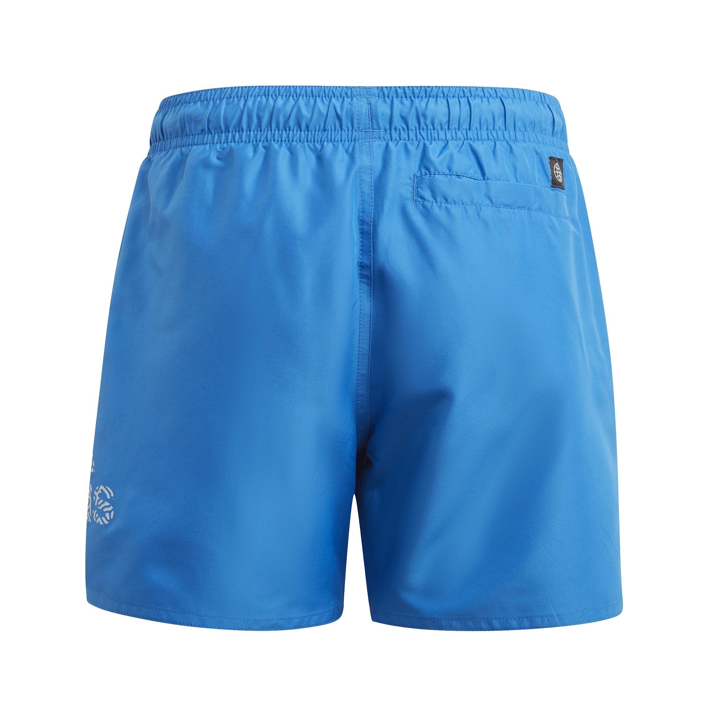 Kids Logo CLX Swim Shorts, Blue, A901_ONE, large image number 2
