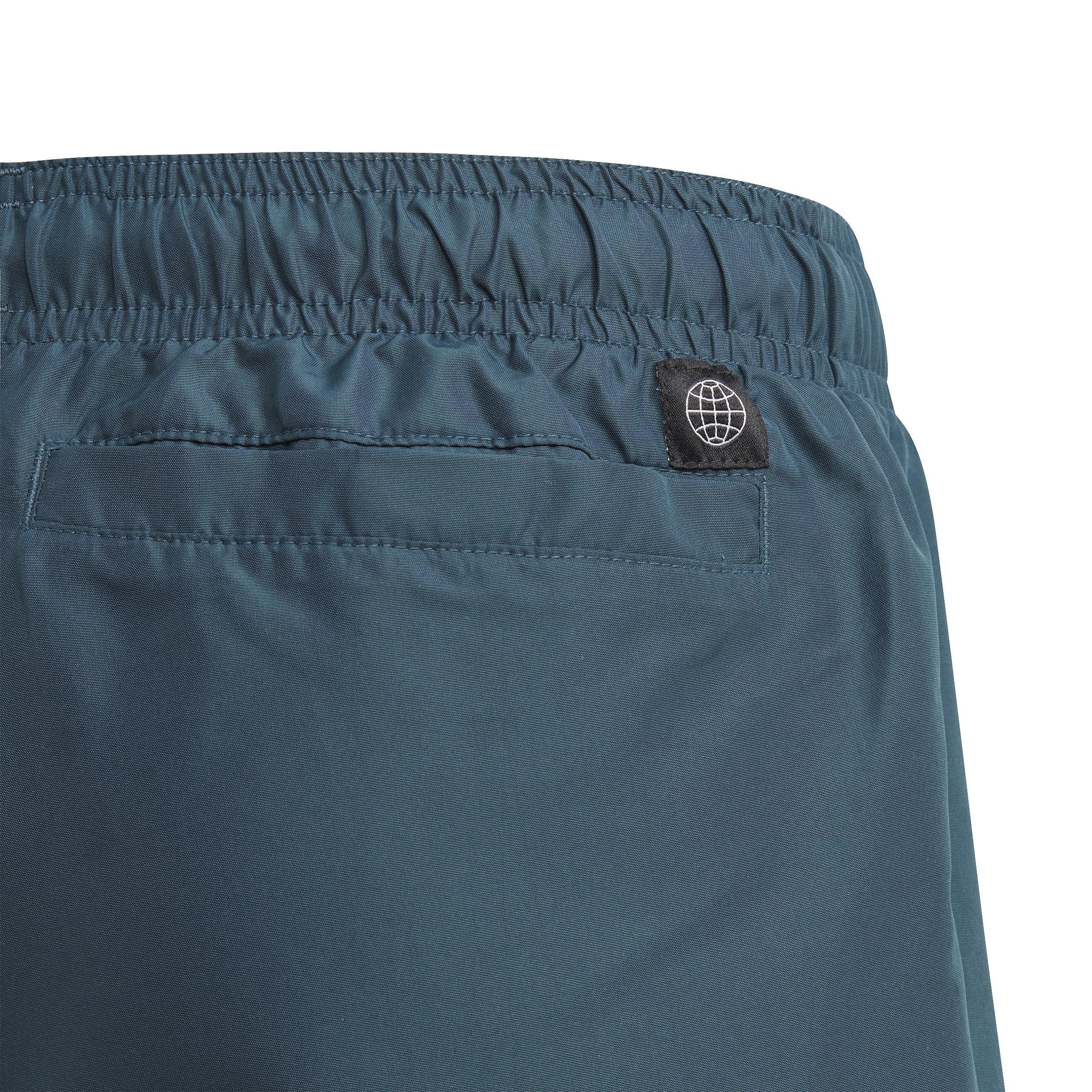 Kids Classic Badge of Sport Swim Shorts, Turquoise, , large image number 4