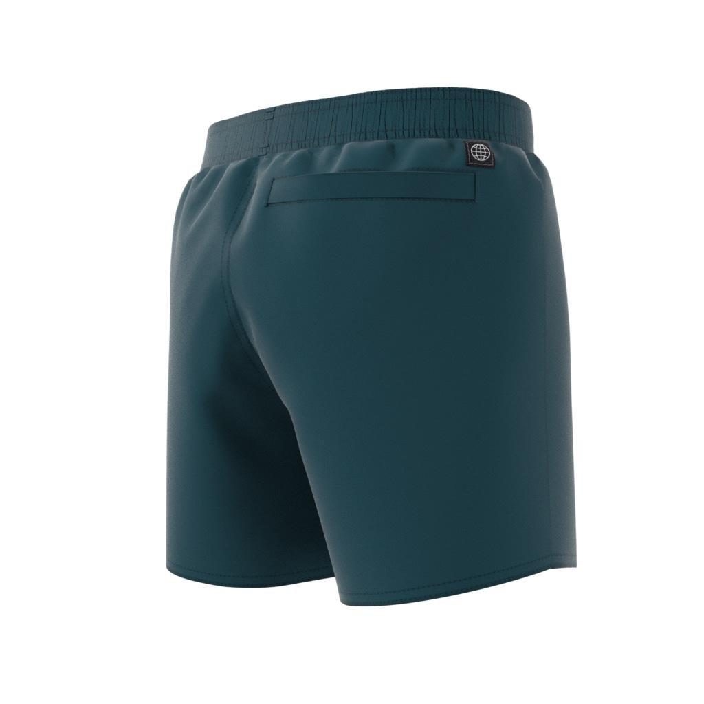 Kids Classic Badge of Sport Swim Shorts, Turquoise, , large image number 7